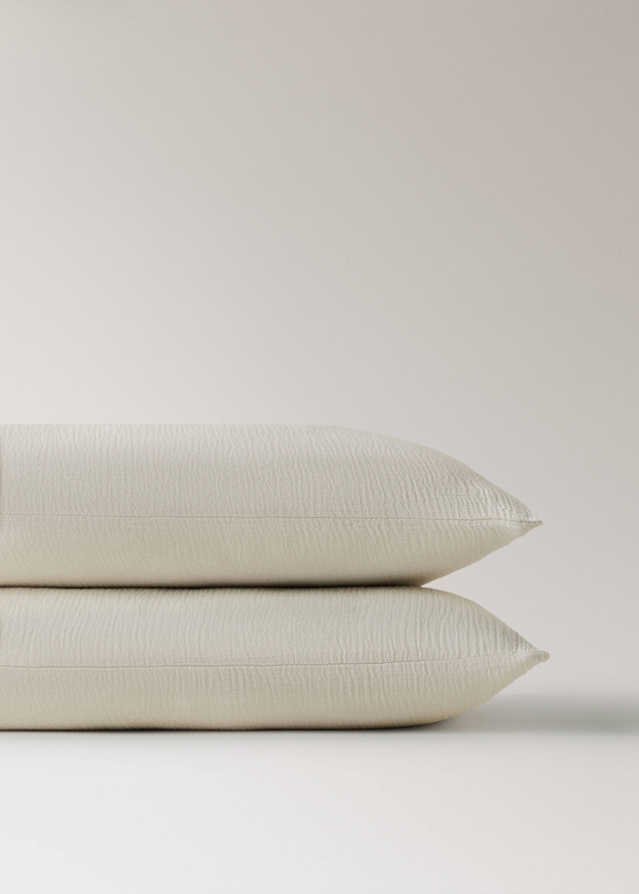 Poszewka na poduszkę z bawełnianego muślinu 45 x 110 cm - Szczegóły artykułu 3