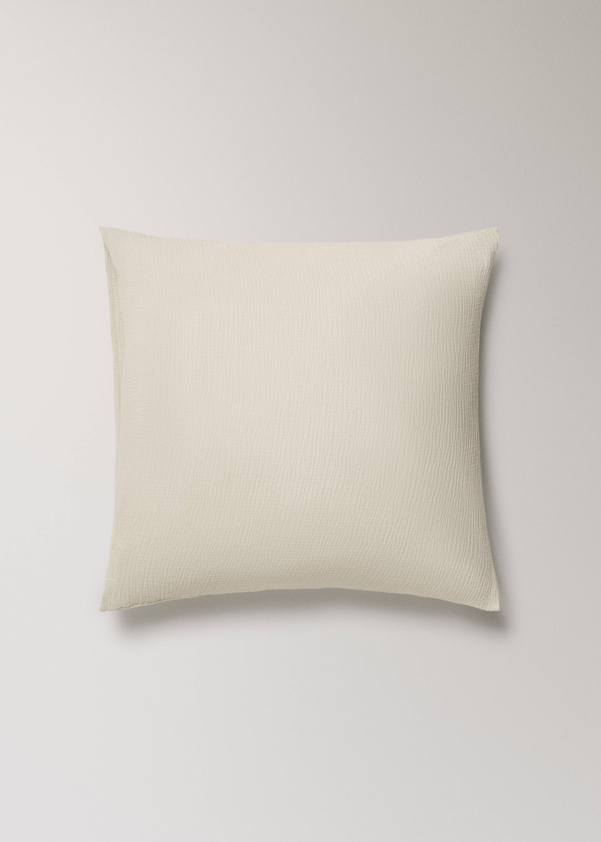 Two cotton chiffon pillowcases 60x60 cm - Article without model