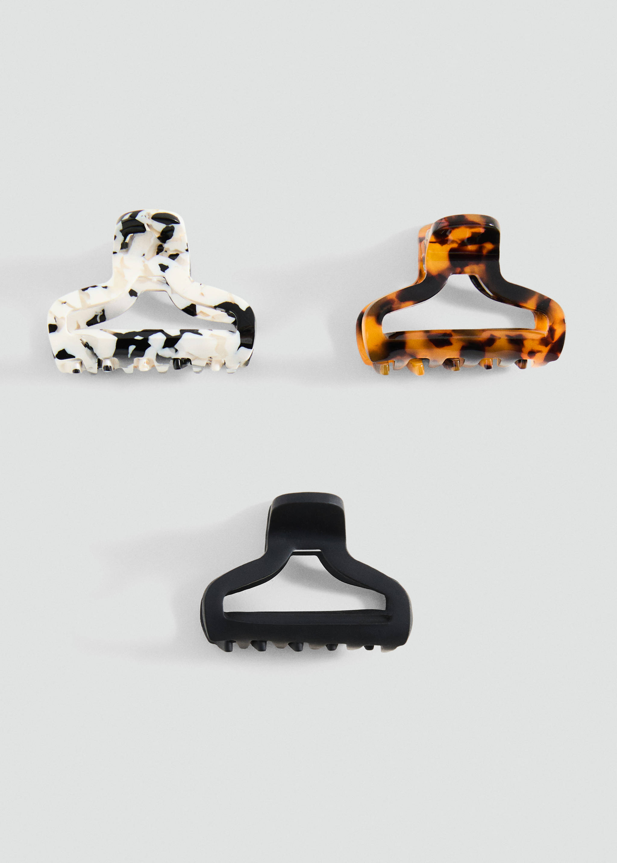 3-pack of hair clips - Article without model