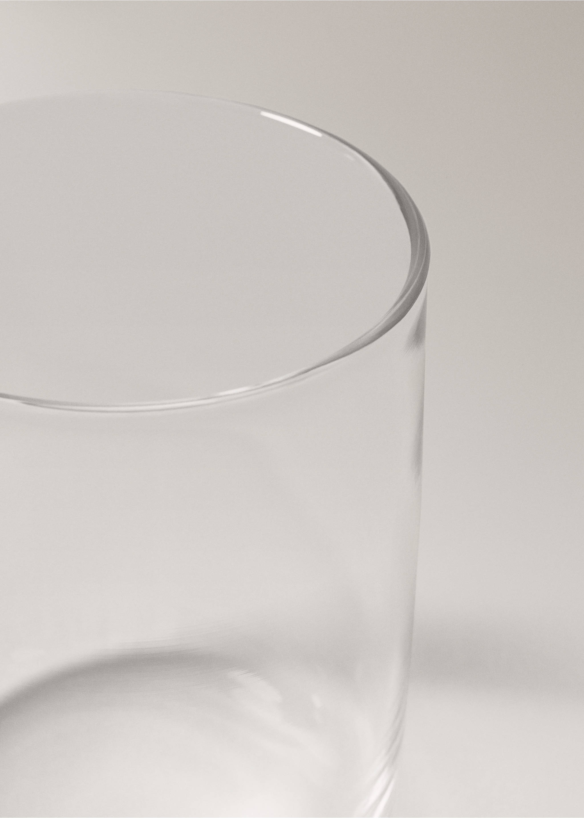 Clear glass vase - Details of the article 1, Off White. Ref: 17033828-00.