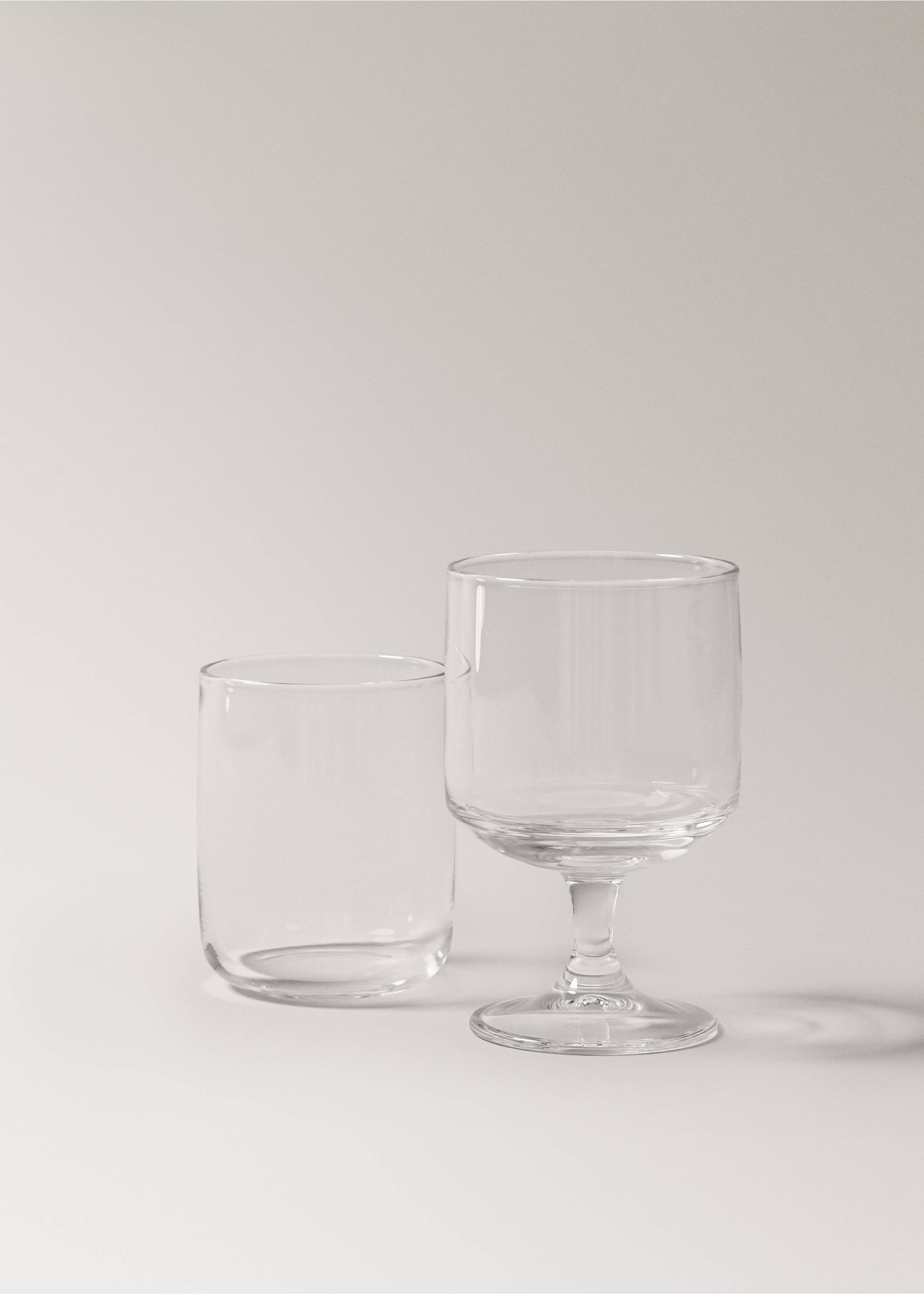 Clear glass vase - Details of the article 3, Off White. Ref: 17033828-00.