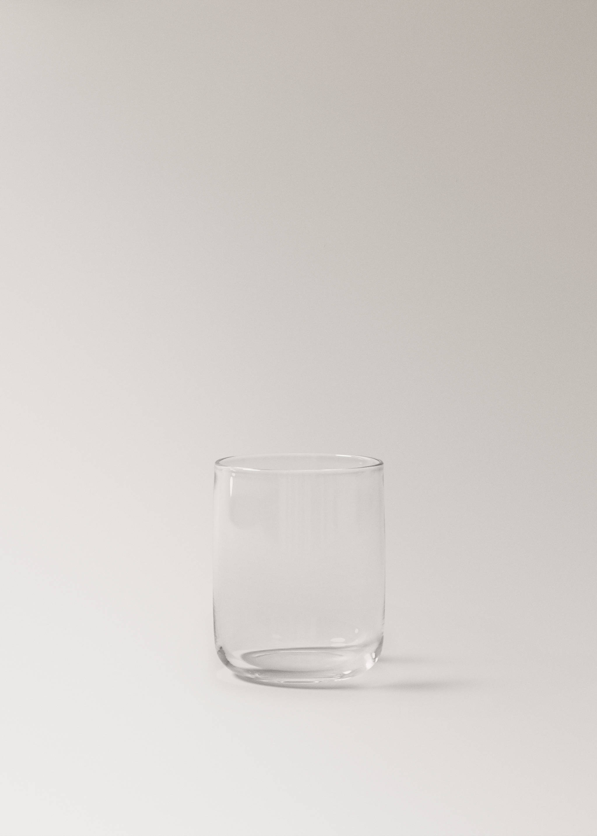 Transparentes Glasvase - Artikel ohne Model