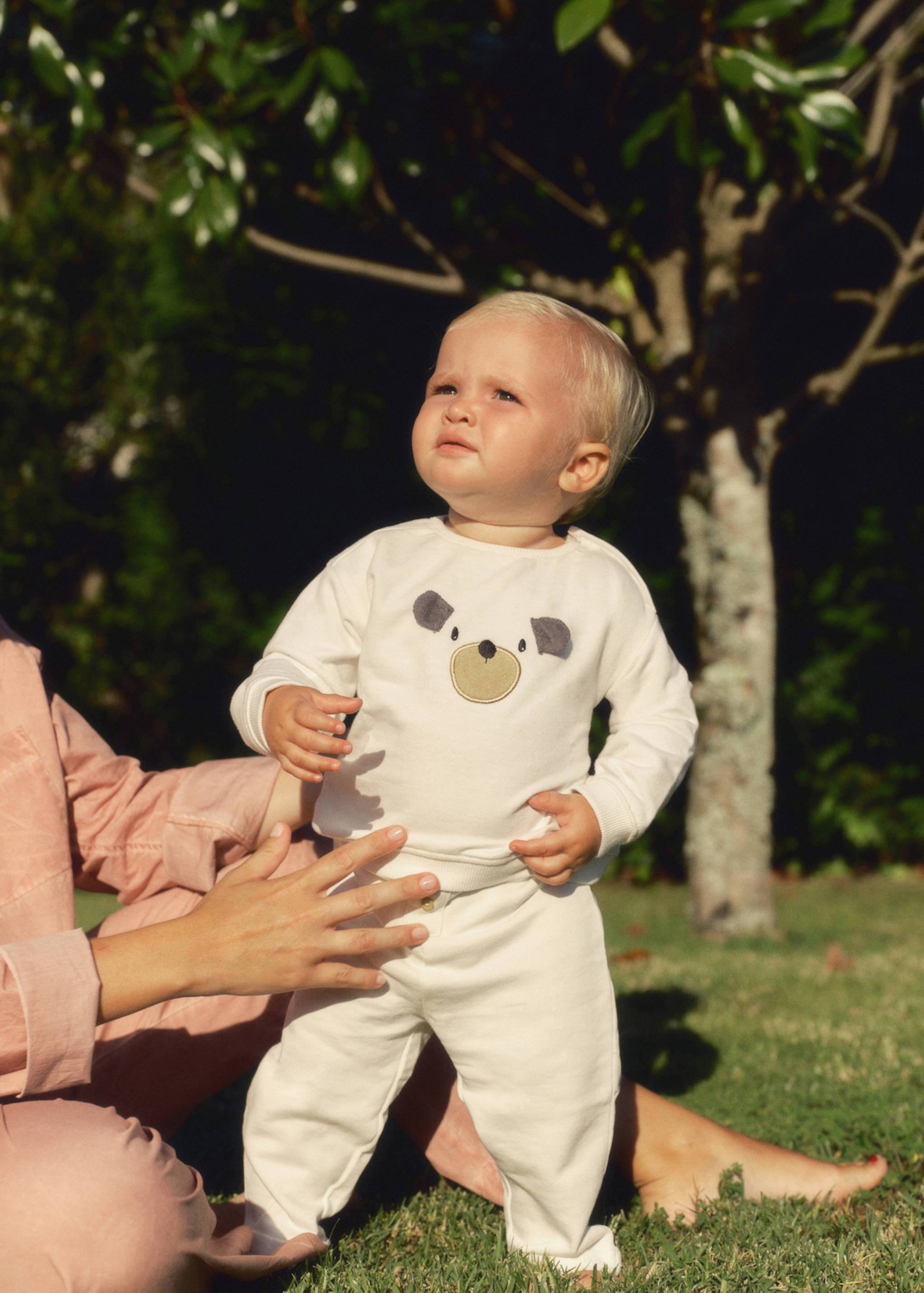 Ayıcık işlemeli sweatshirt - Ürün detayı 6