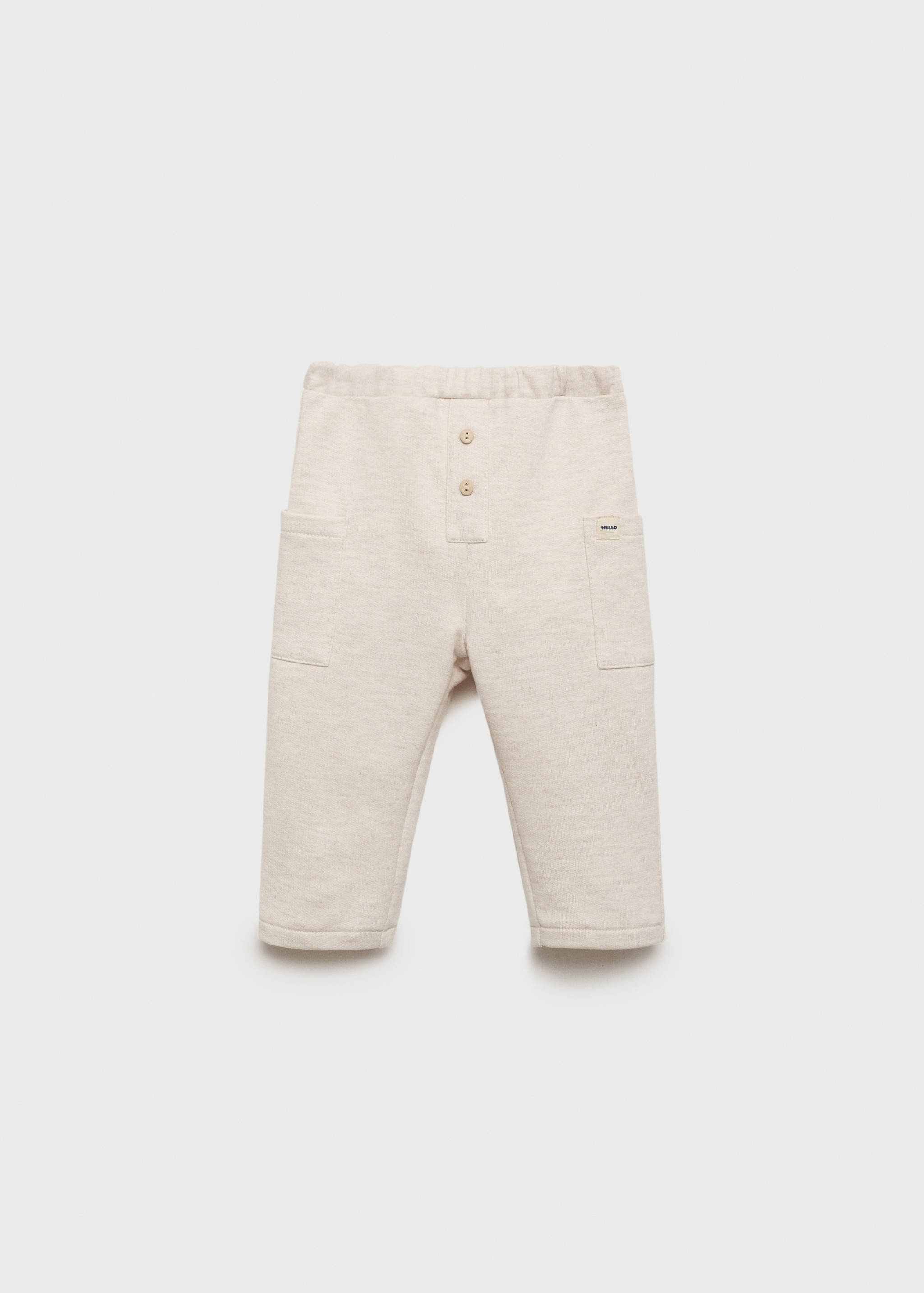 Cargo joggers with button detail - Article without model