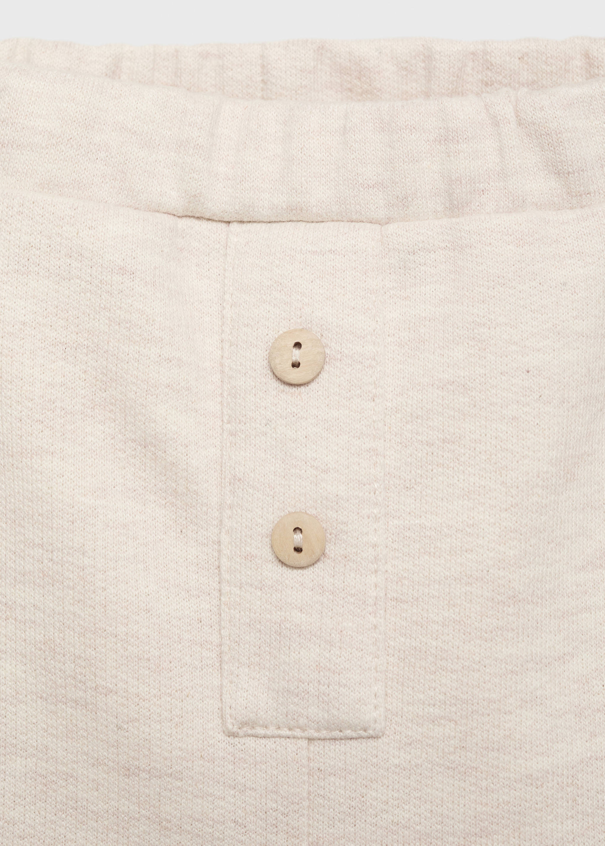 Cargo joggers with button detail - Details of the article 8
