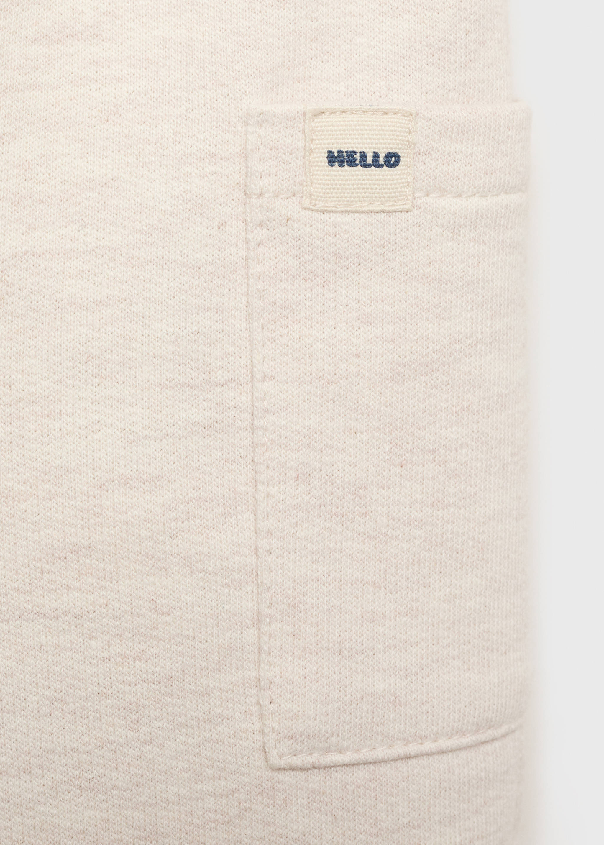 Cargo joggers with button detail - Details of the article 0