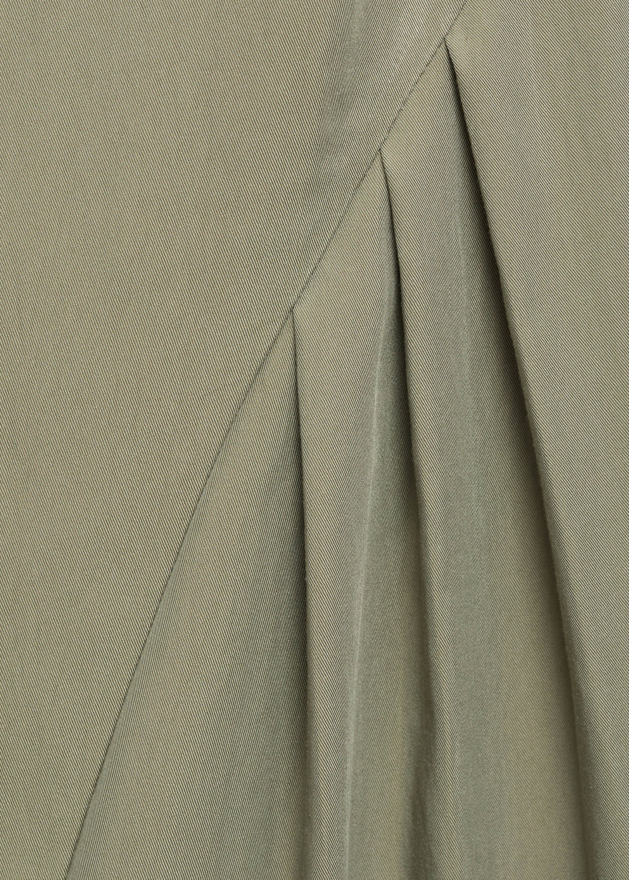 Платье с вырезом лодочка со складками - Деталь изделия 8