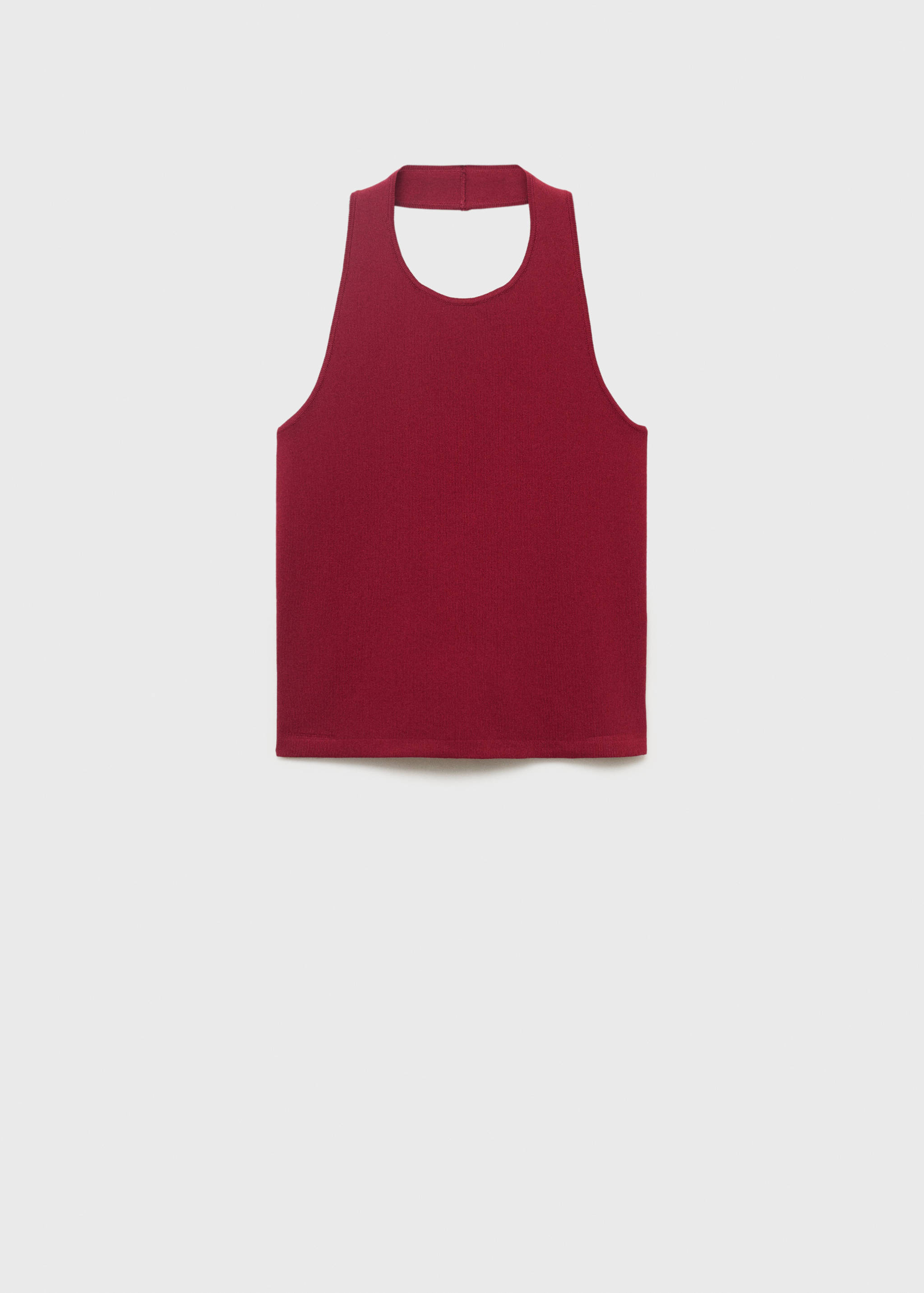 Knitted top with hoop detail - Article without model