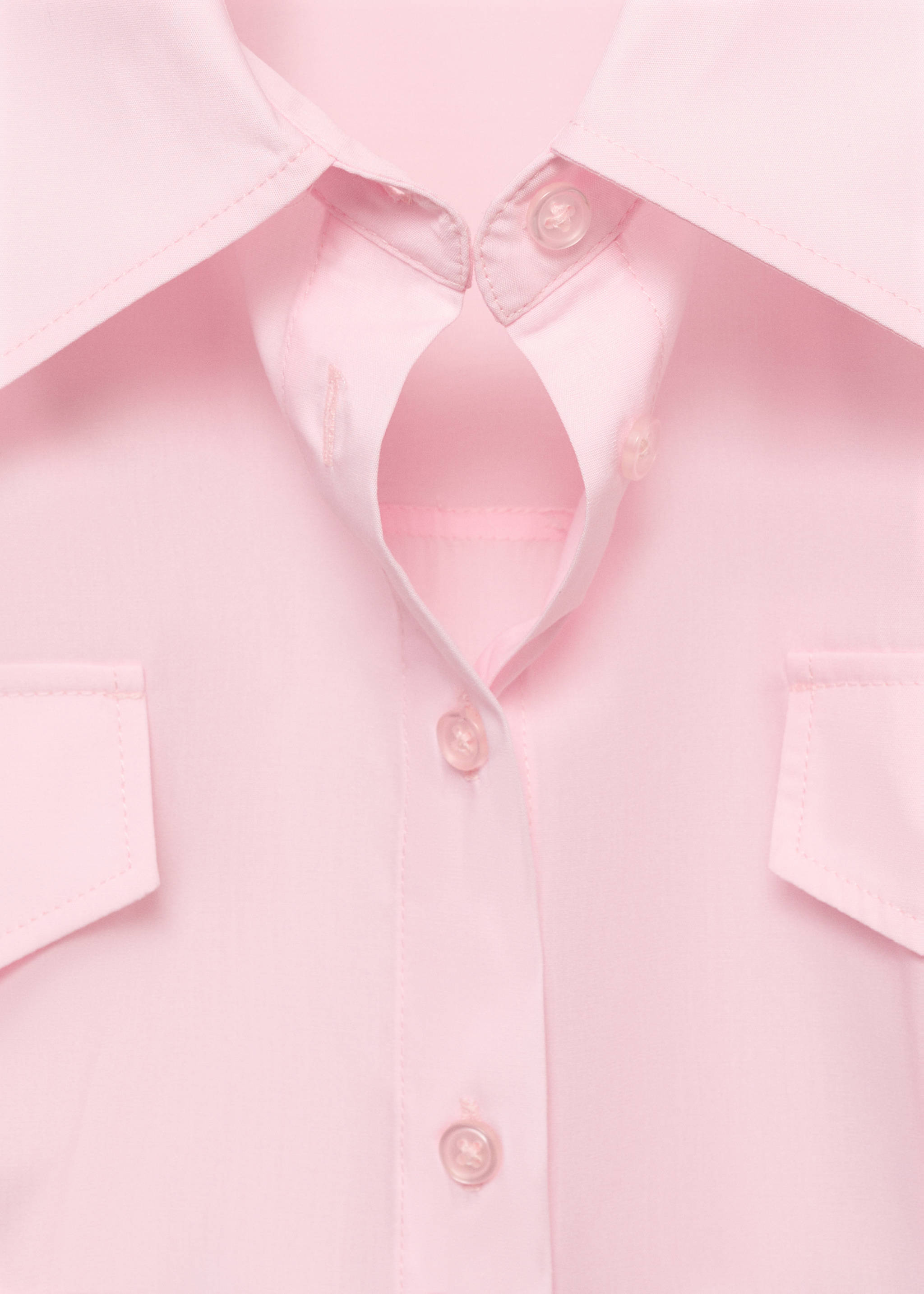 Shirt with pleats and pockets - Details of the article 0