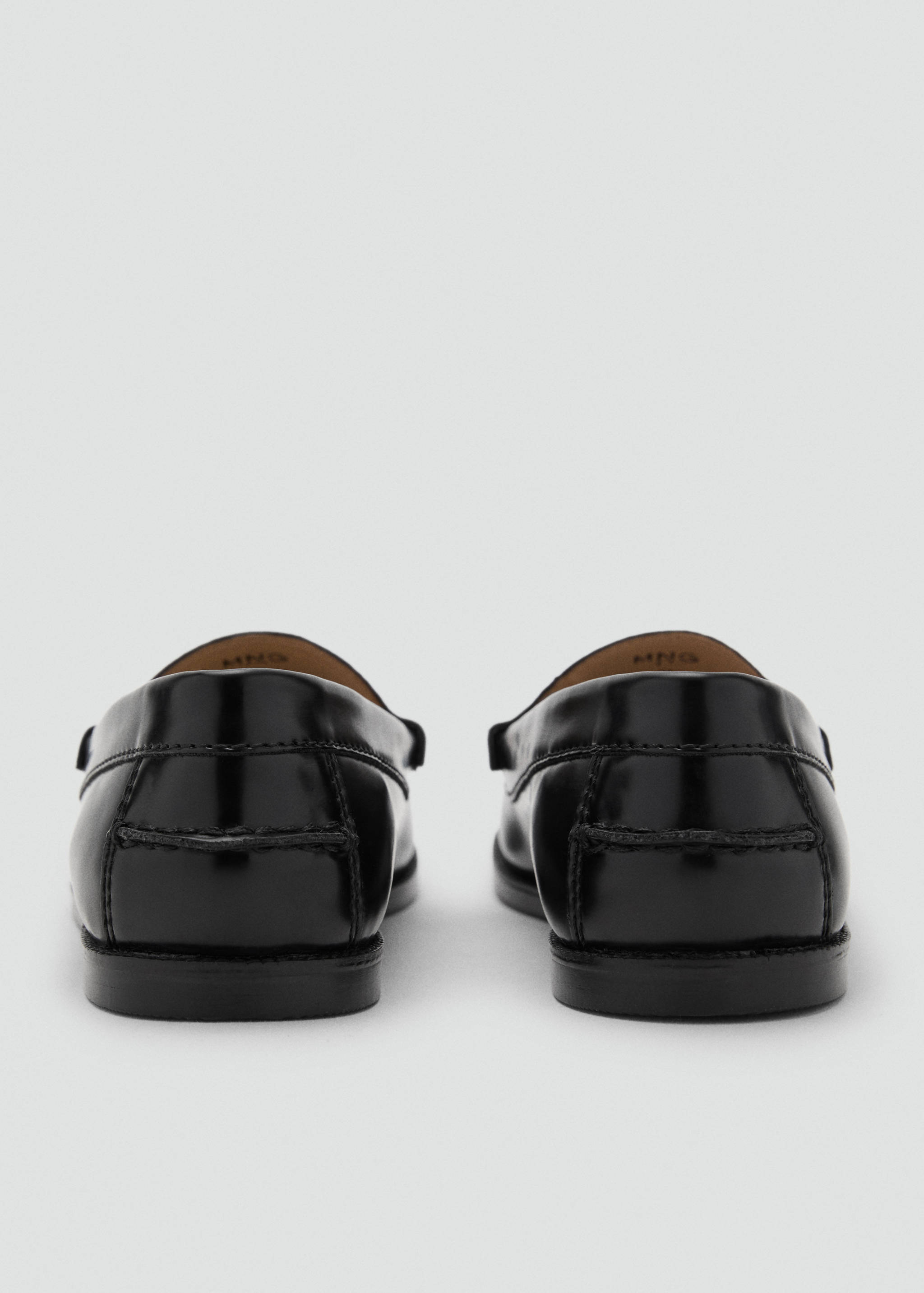 Faux-leather moccasin - Details of the article 1