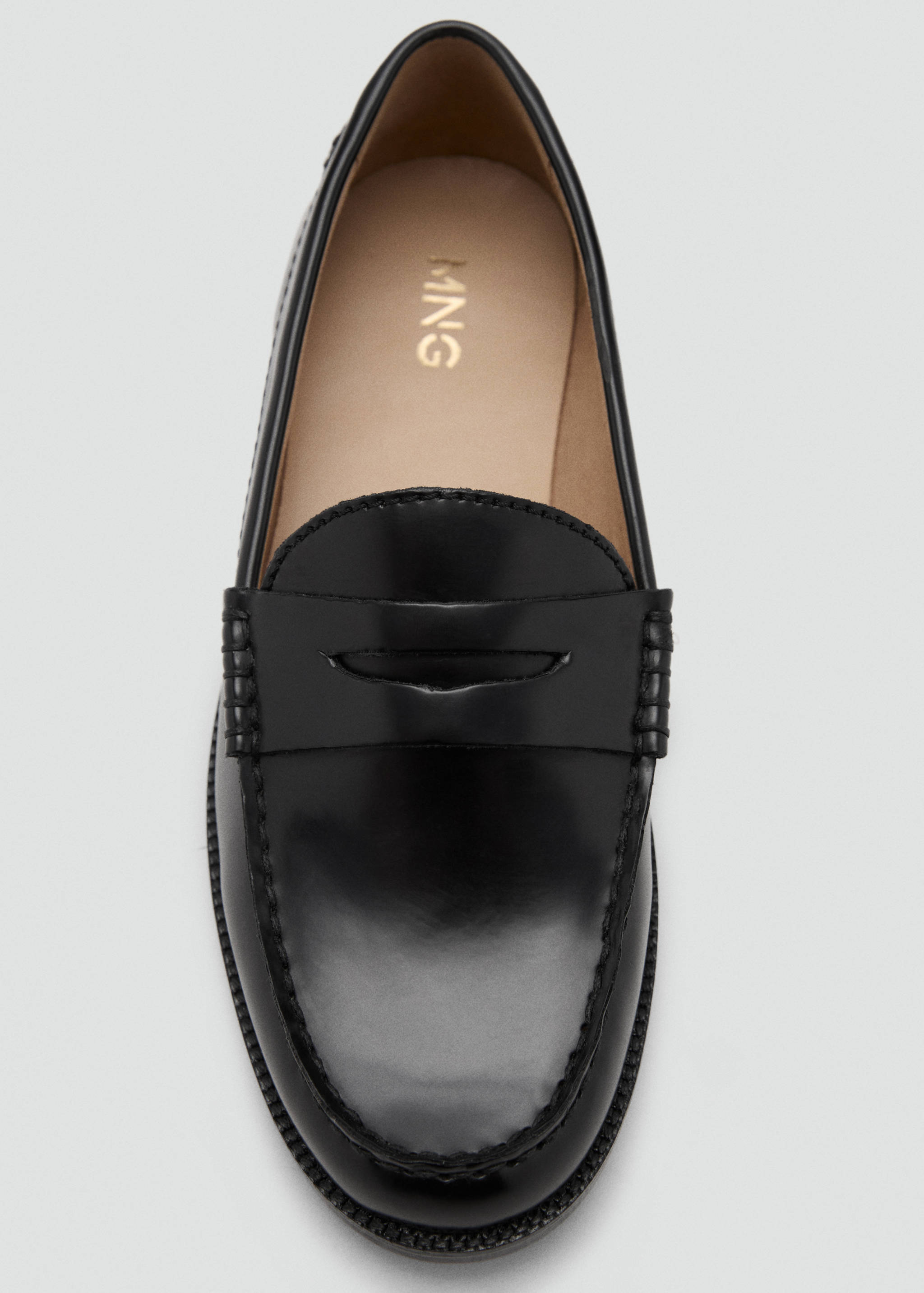 Faux-leather moccasin - Details of the article 3