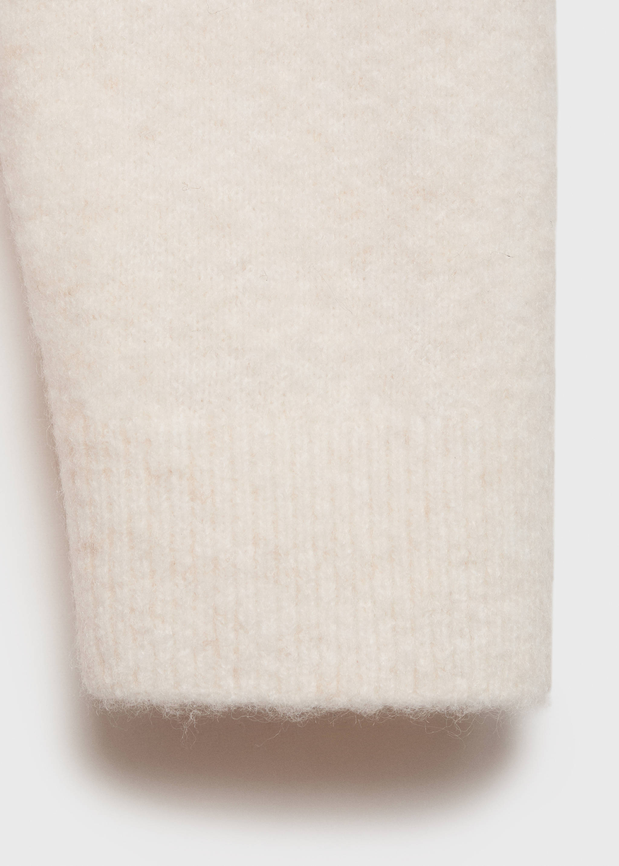 Turtleneck knit sweater - Details of the article 0