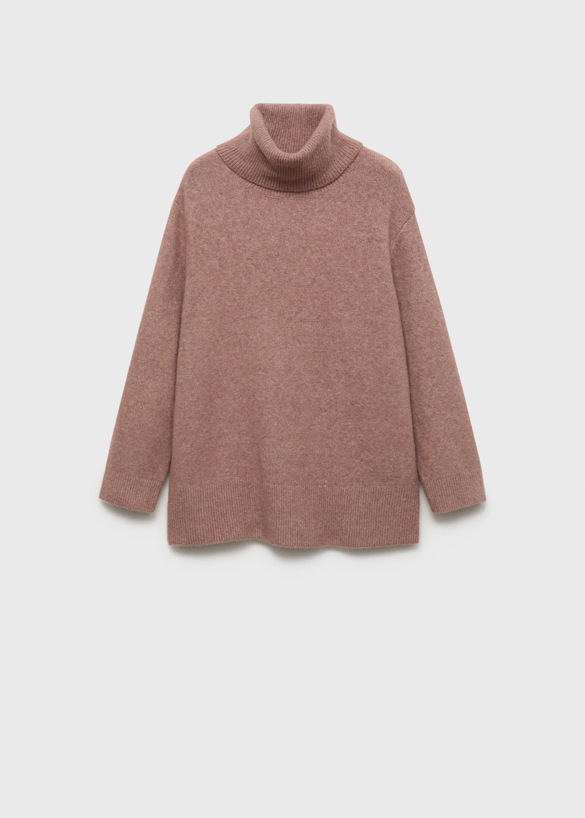 Turtleneck knit sweater - Article without model