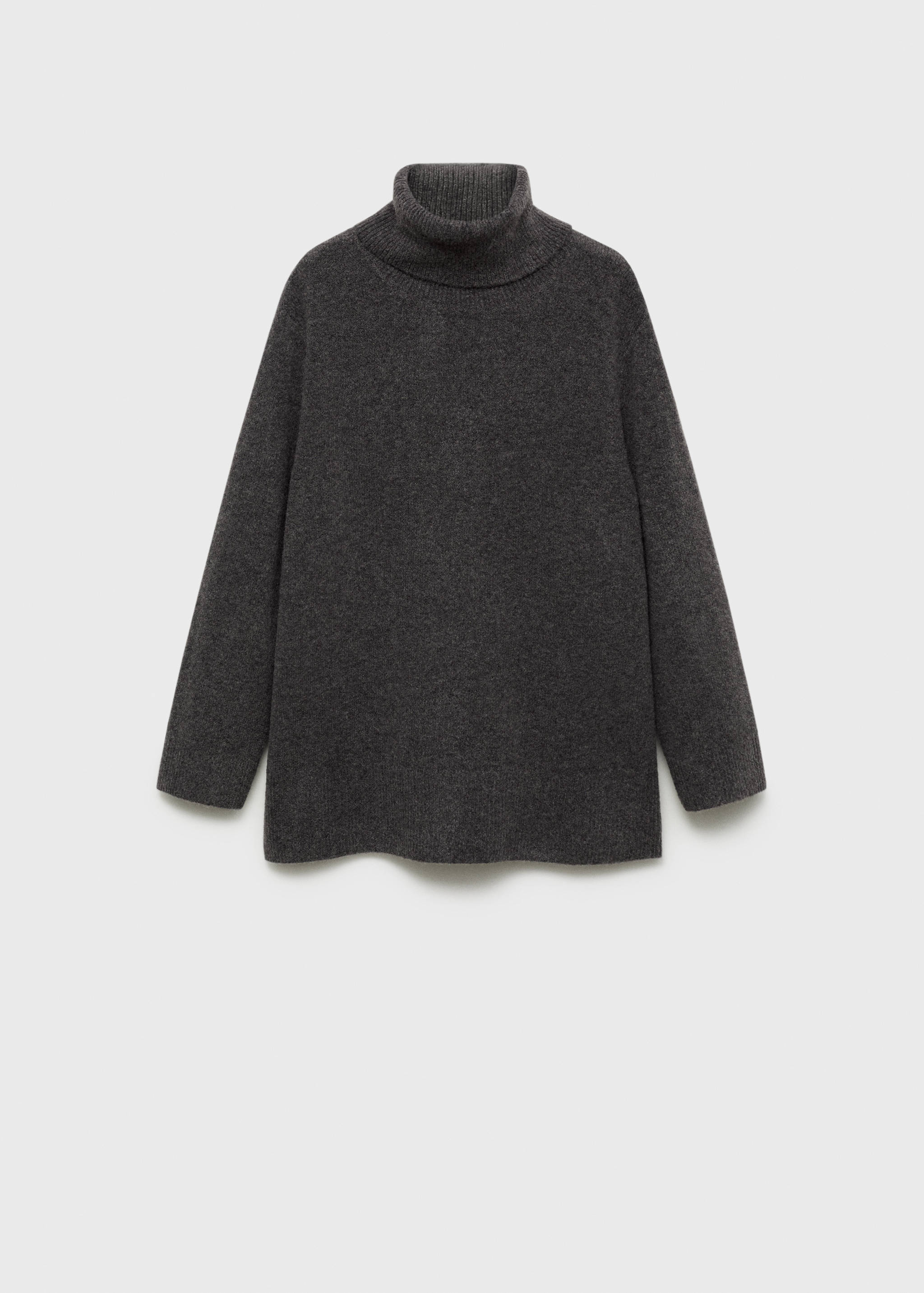 Turtleneck knit sweater - Article without model