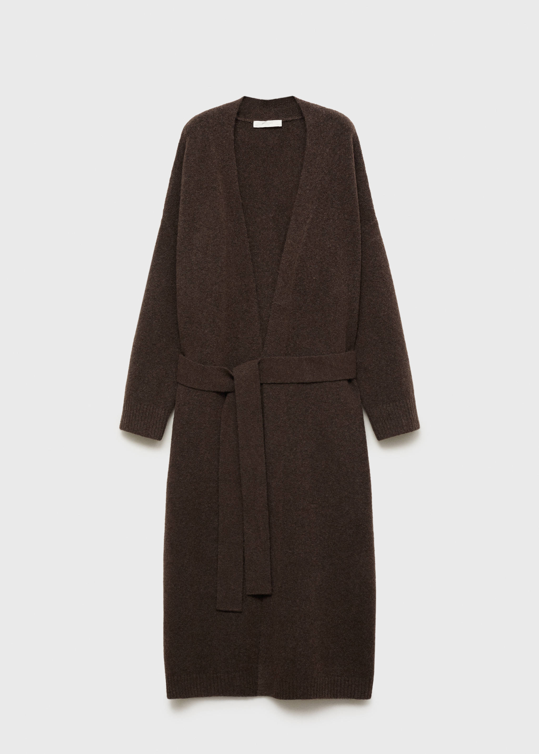 Long knit cardigan - Article without model