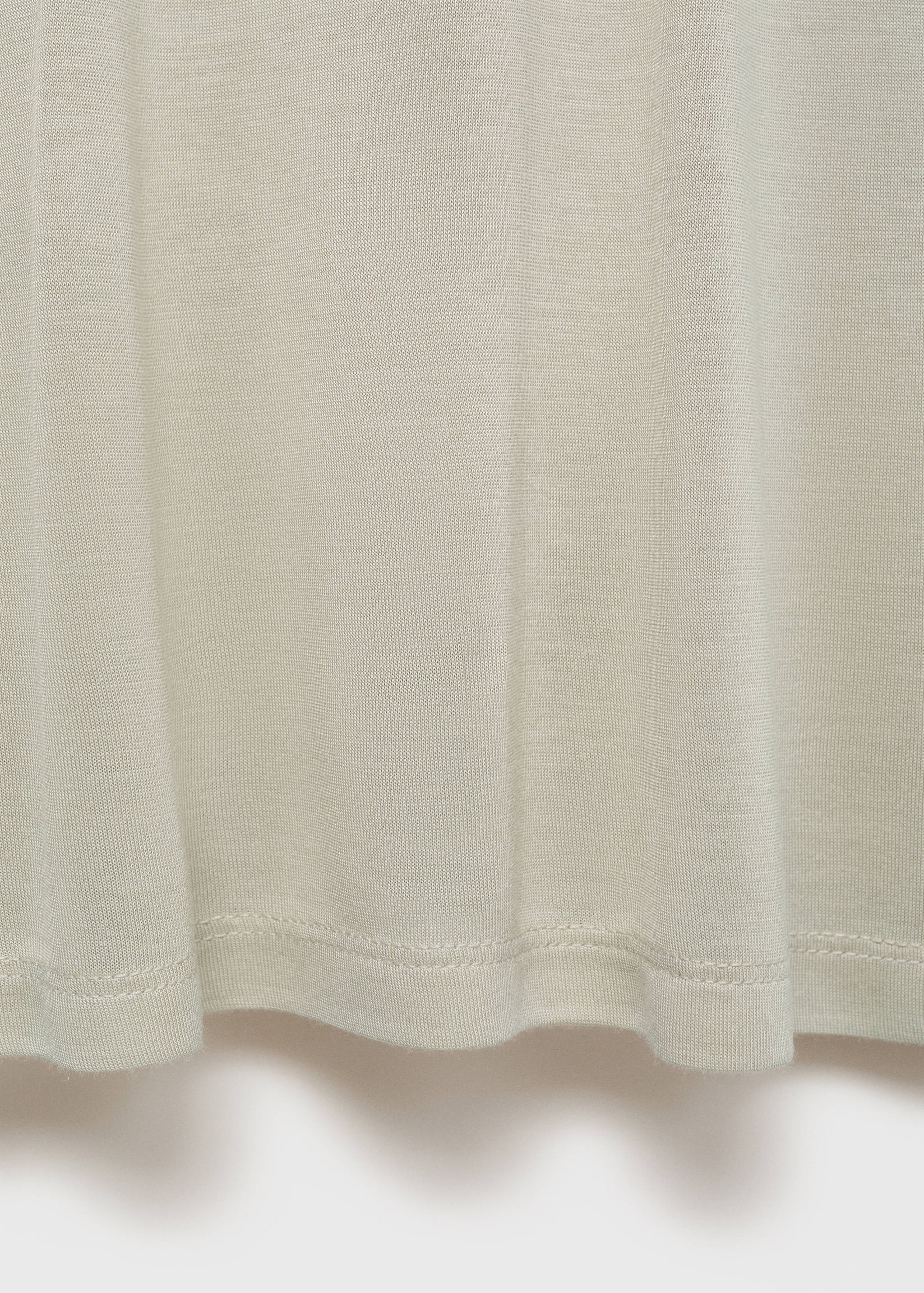 Garment washed t-shirt - Details of the article 0
