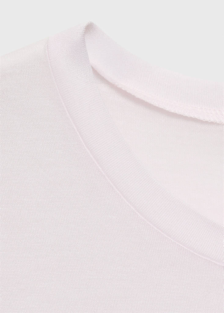 Garment washed t-shirt — Light/Pastel Grey