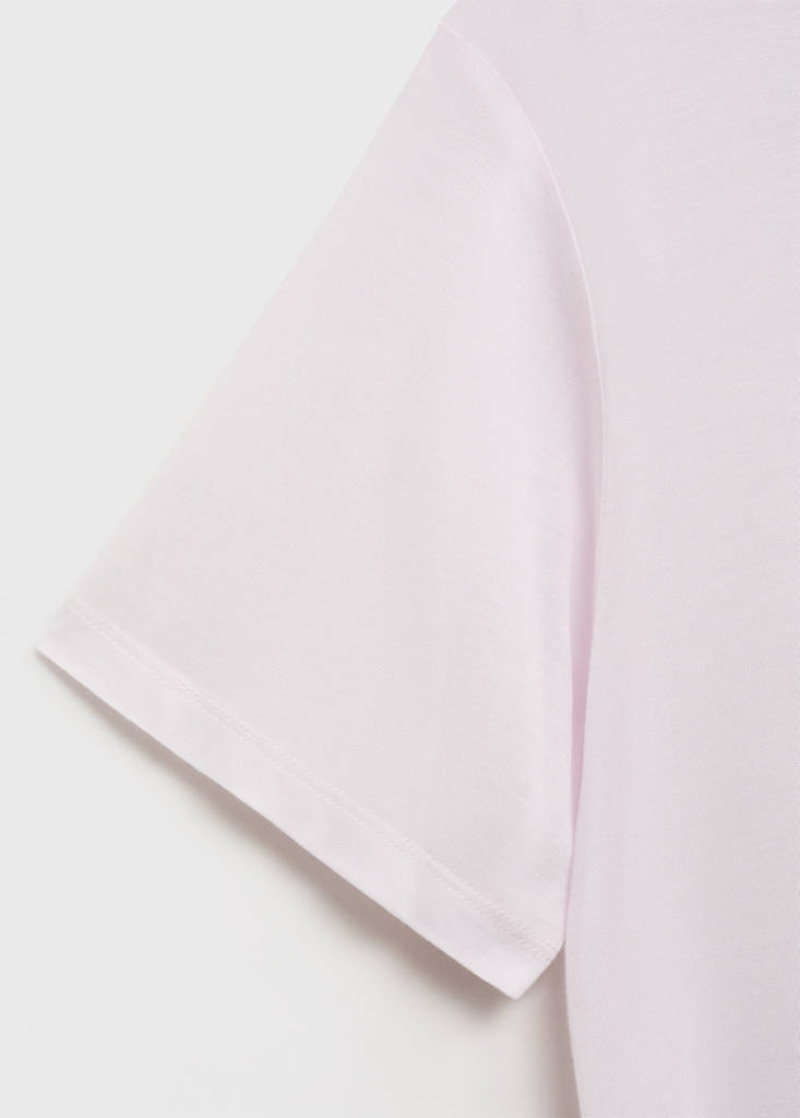 Garment washed t-shirt — Light/Pastel Grey