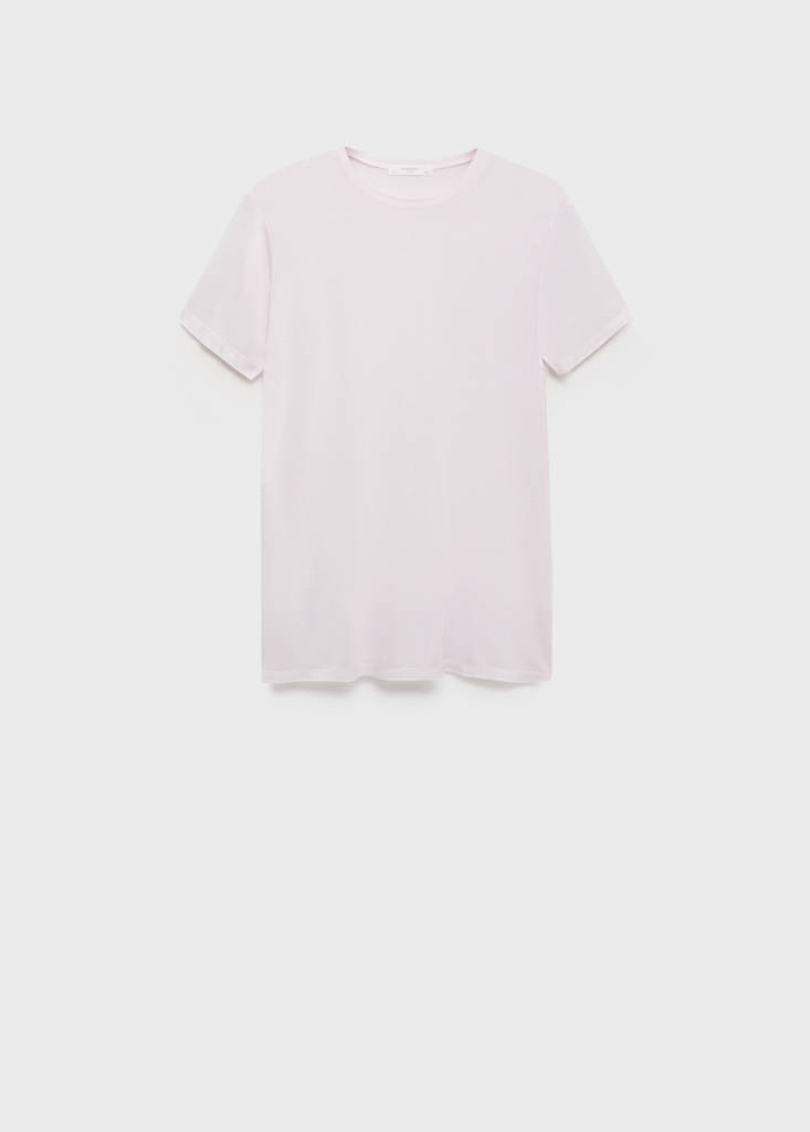 Garment washed t-shirt — Light/Pastel Grey
