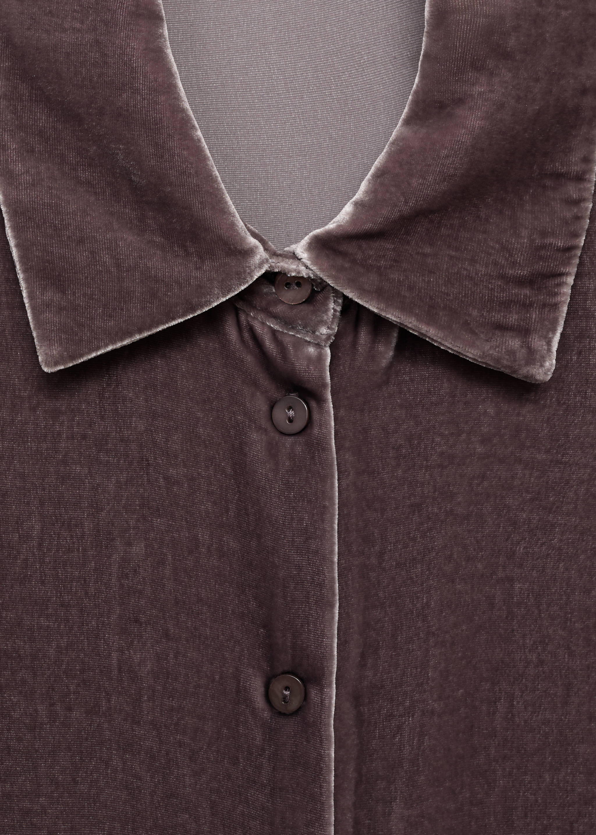 Silk velvet shirt - Details of the article 8