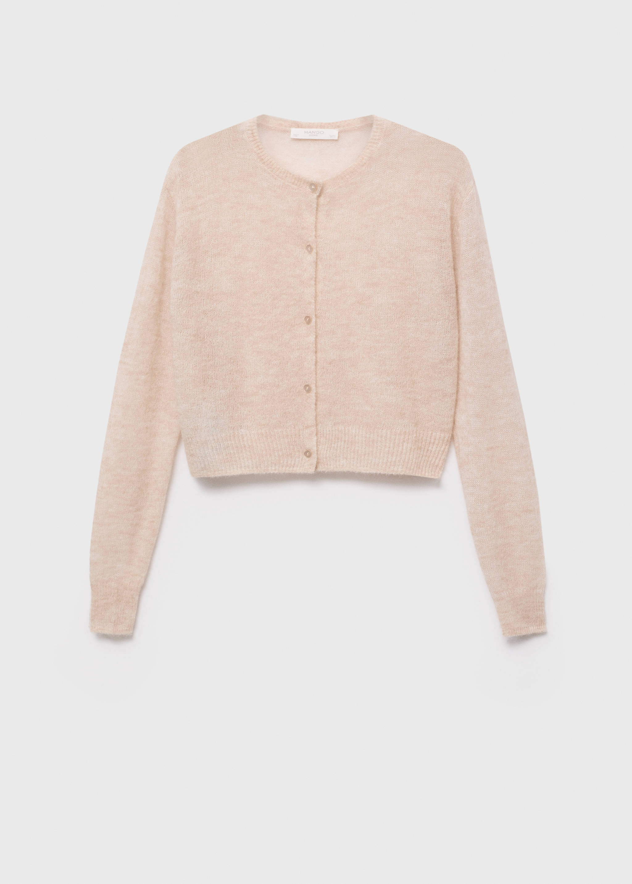 Short wool cardigan - Article without model