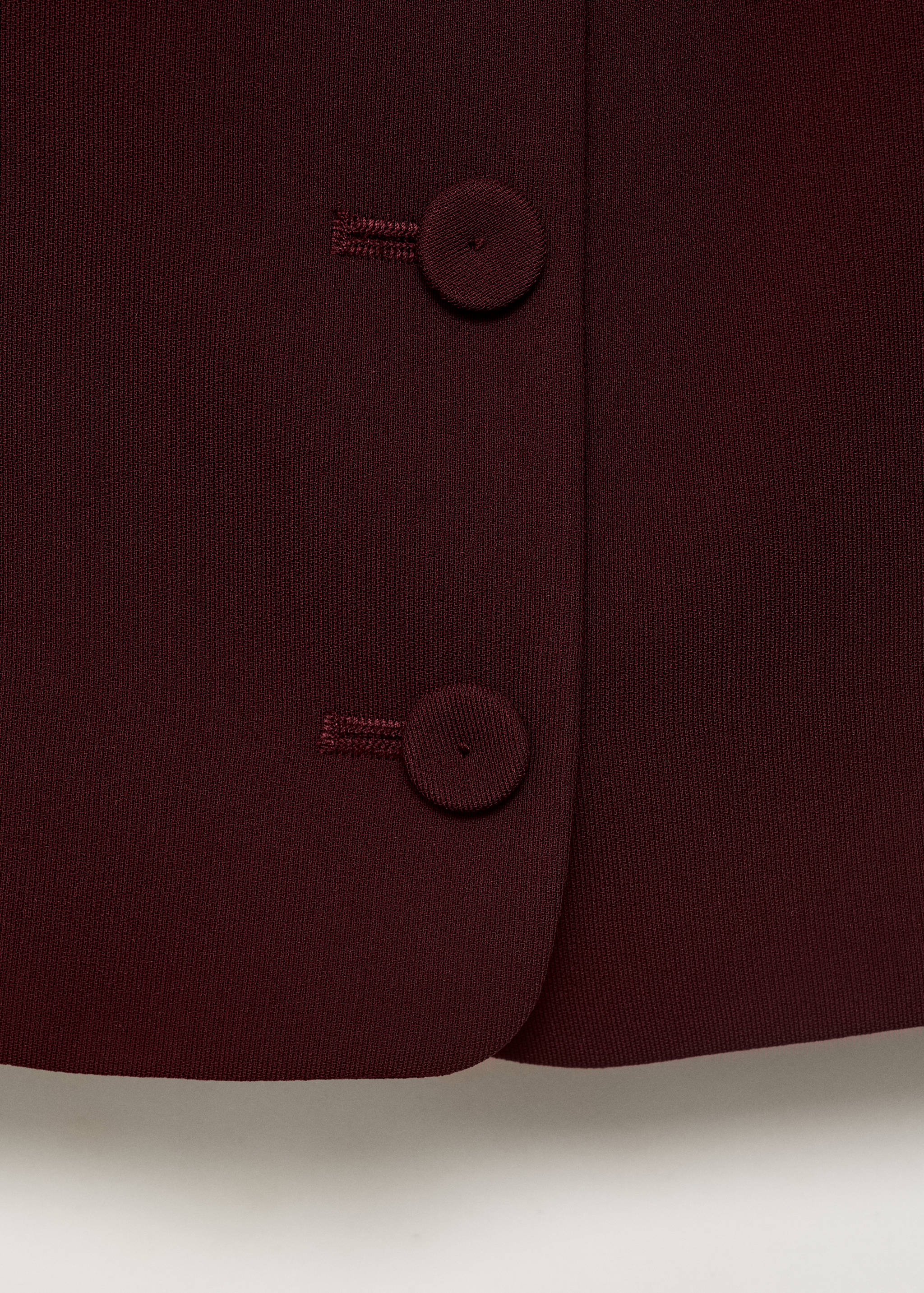 Colete de fato com botões - Pormenor do artigo 0