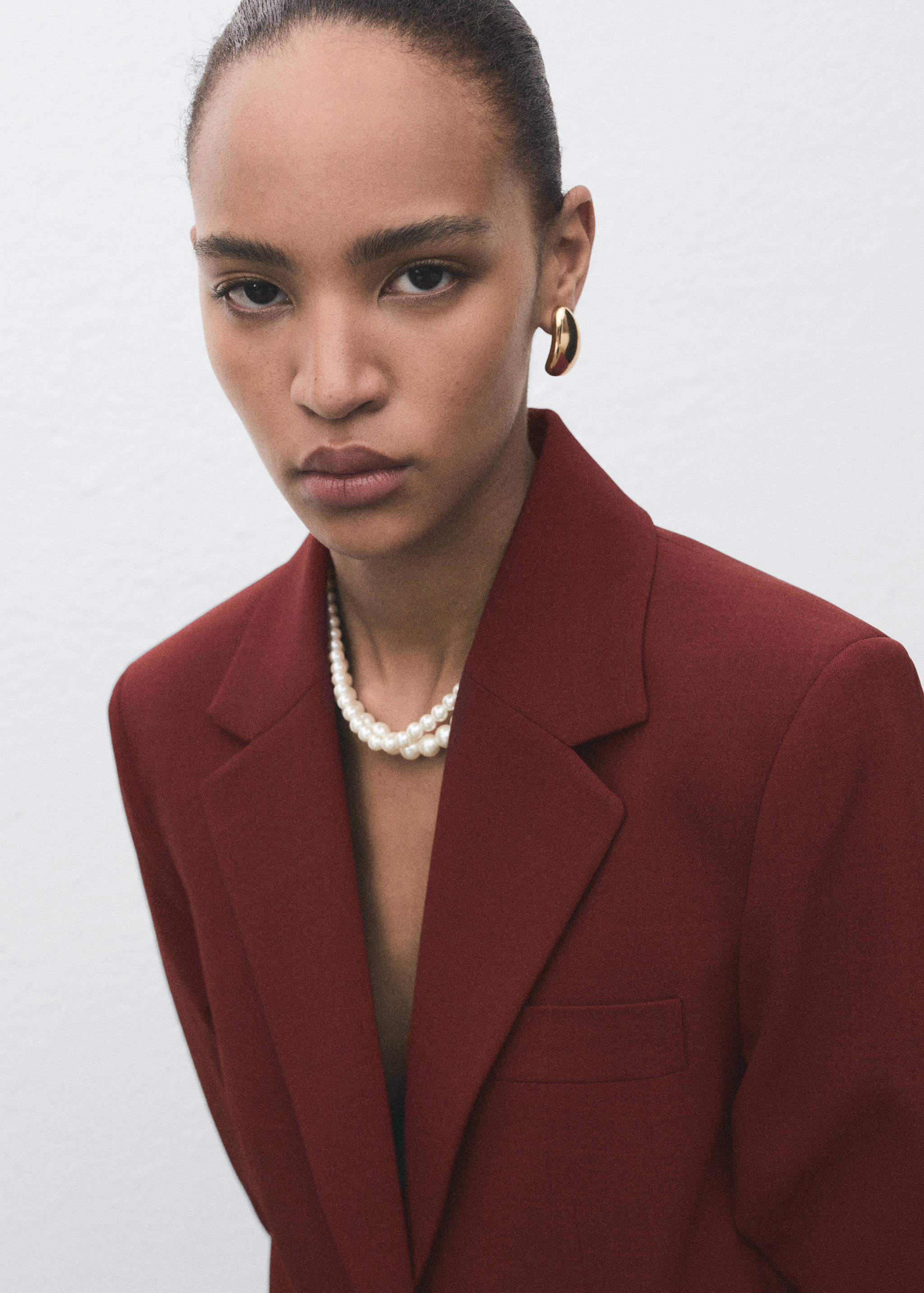 Blazer de fato reto - Pormenor do artigo 1