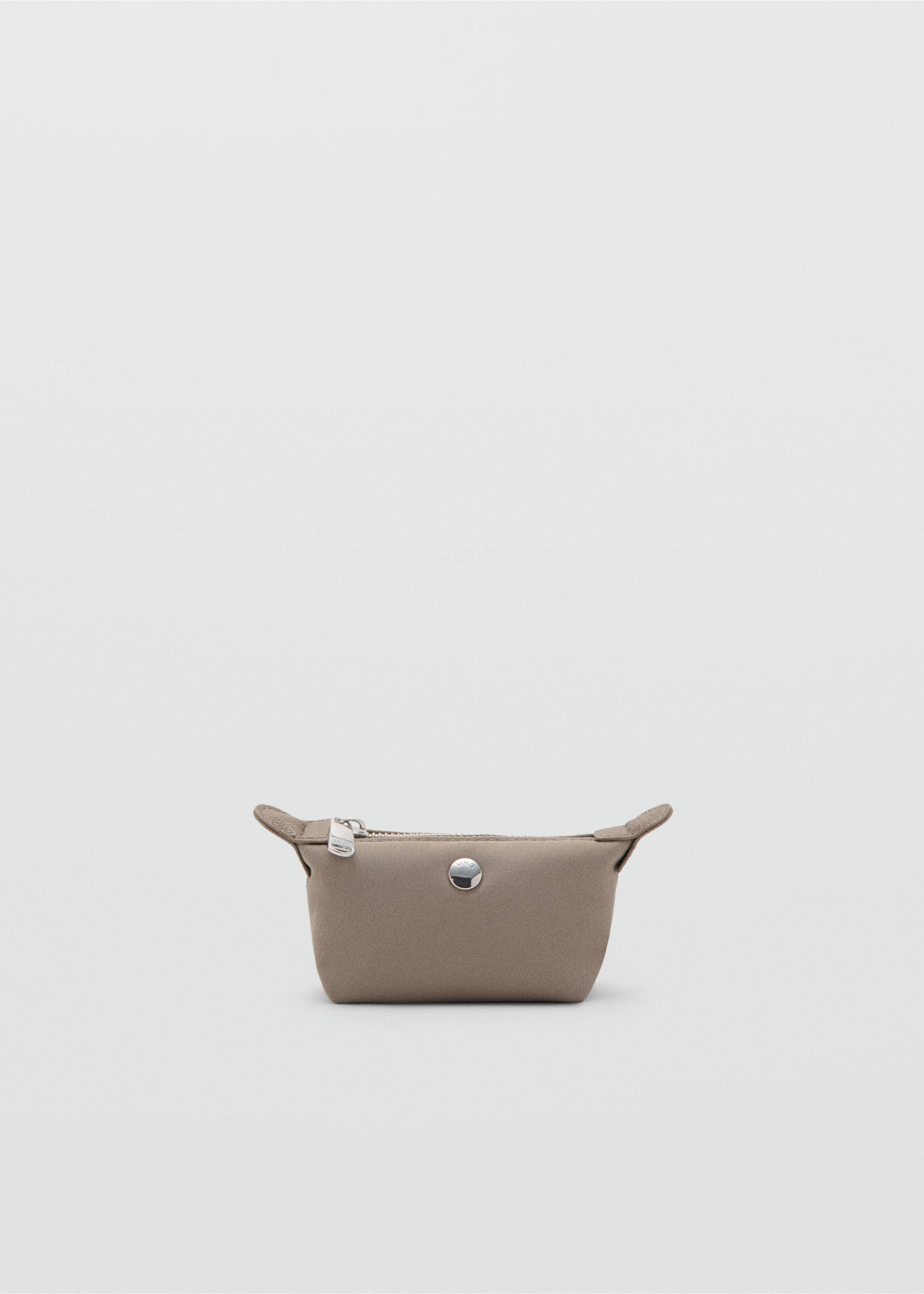 Small nylon vanity case - Article without model, Light/Pastel Brown. Ref: 17034124-00.