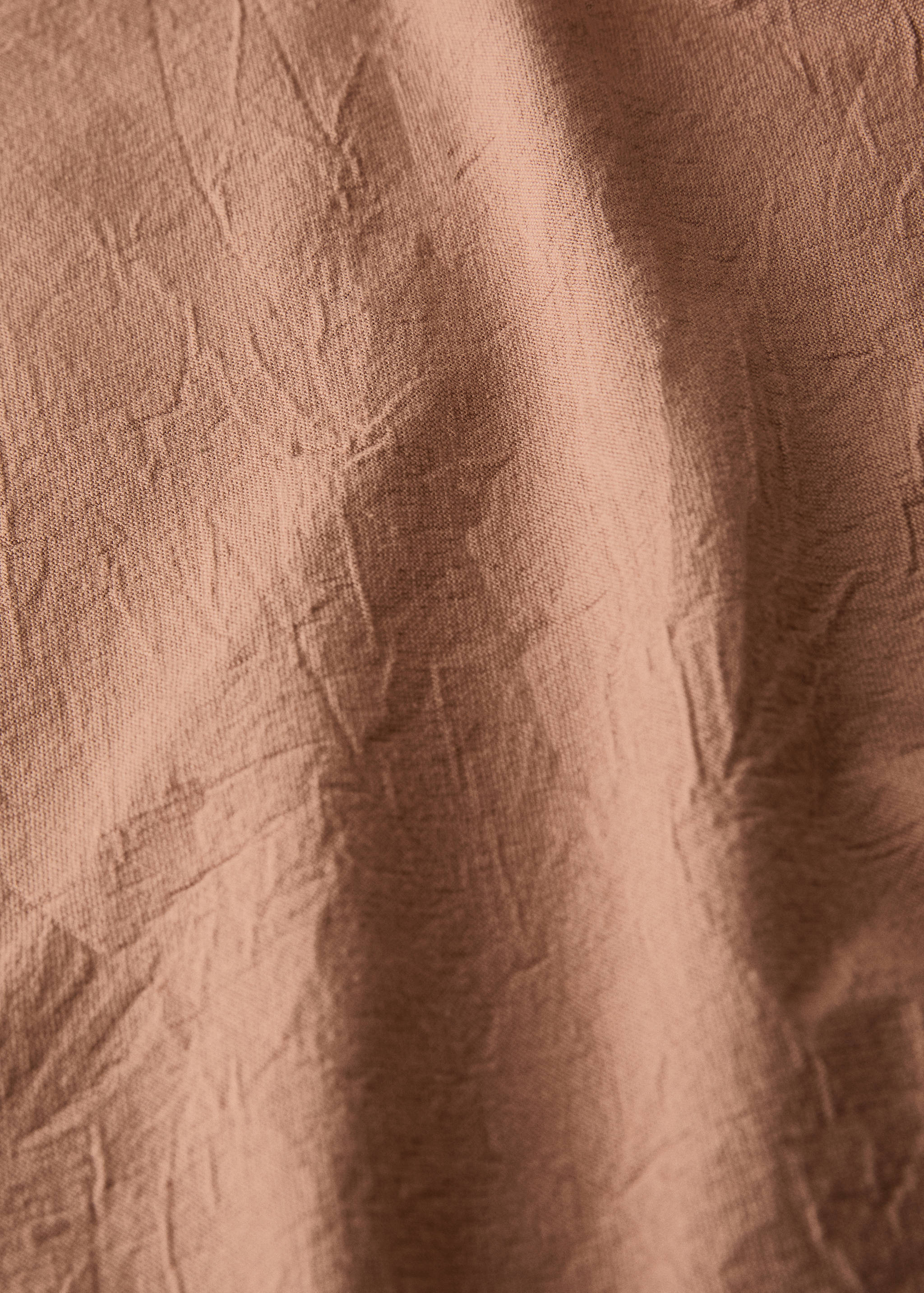 Cotton striped tablecloth for 6 to 8 diners - Details of the article 2