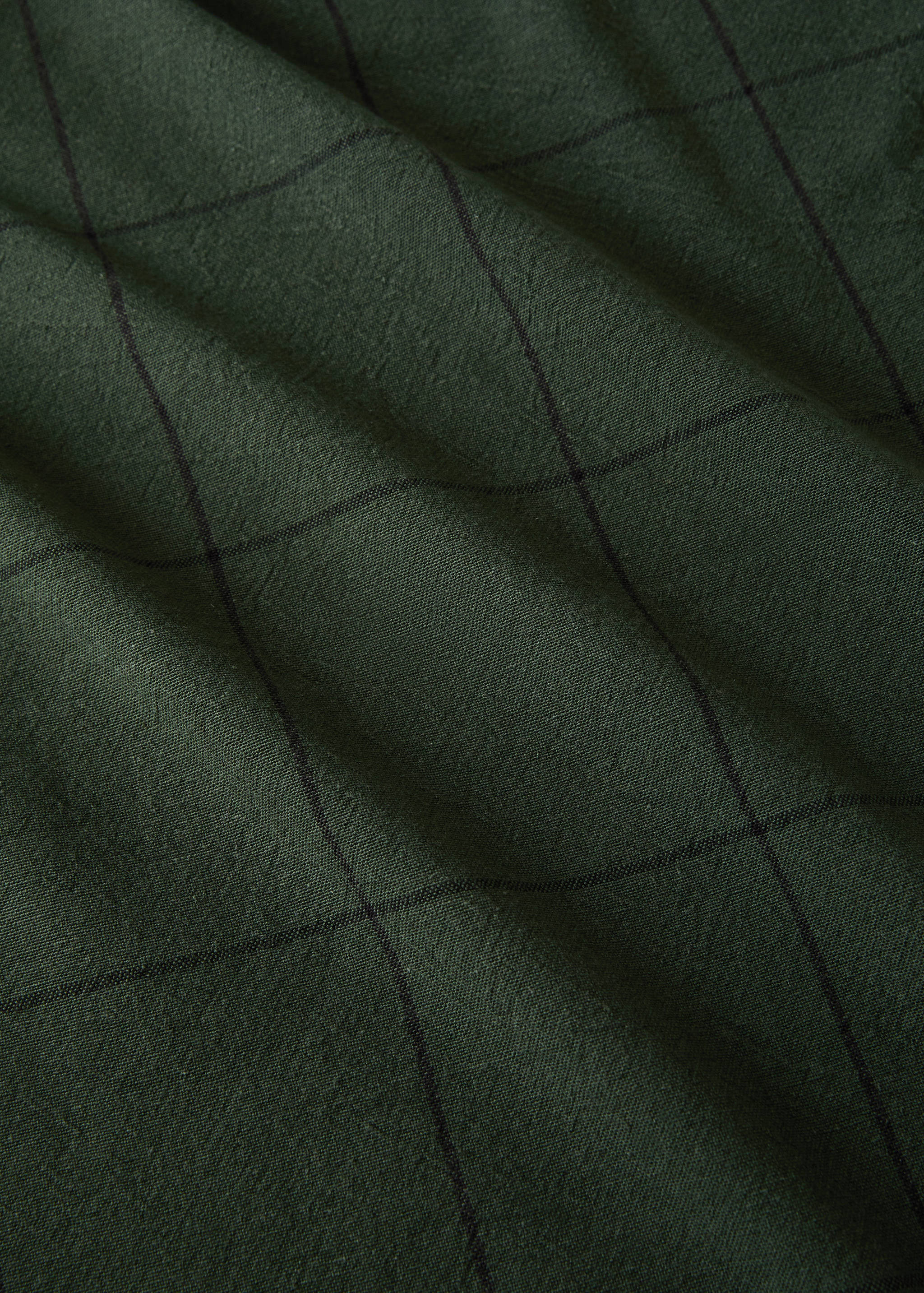 Obrus bawełniany overdyed w kratkę dla 6 do 8 osób - Szczegóły artykułu 2