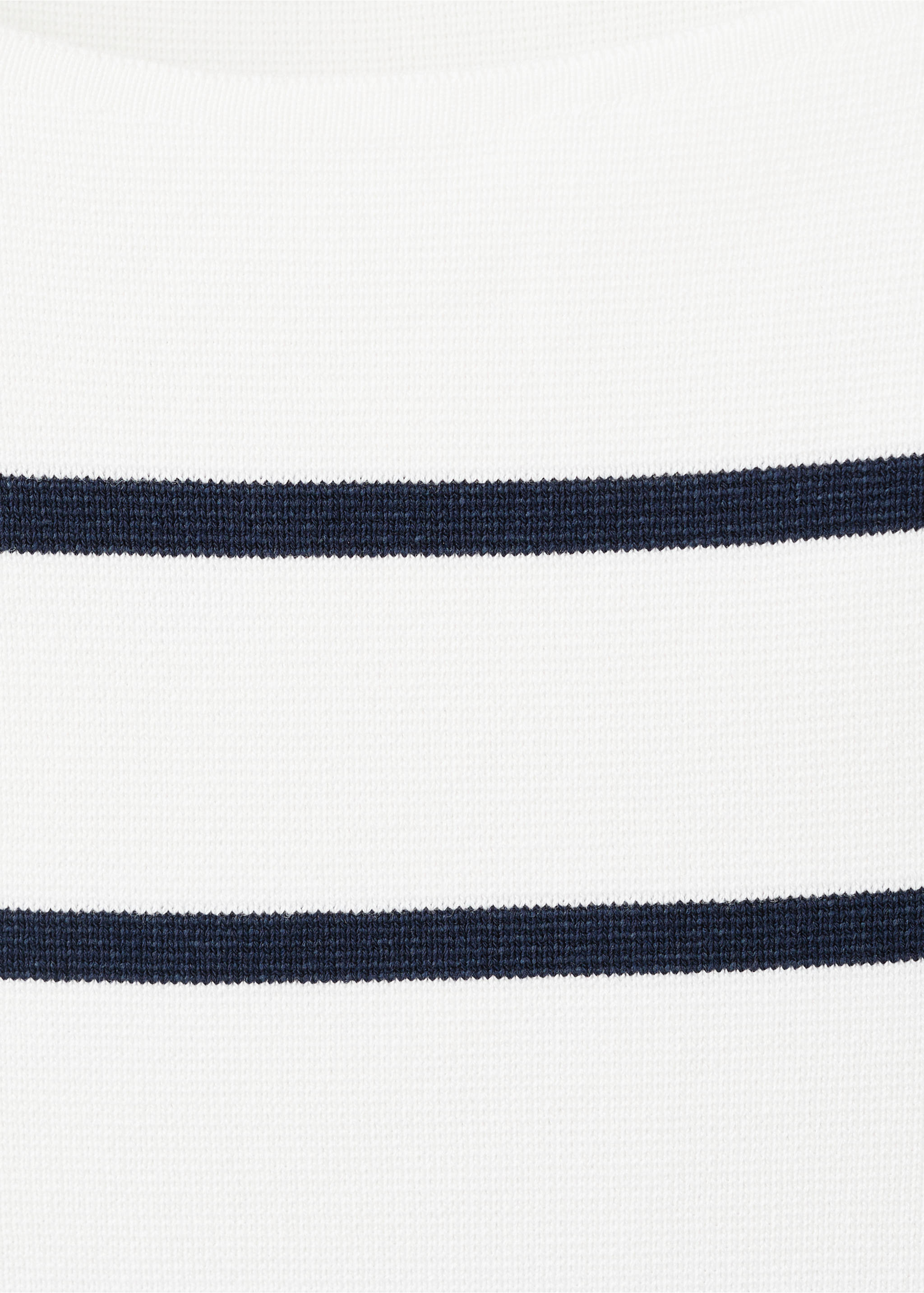 Feinstrickpullover mit Bateau-Ausschnitt - Detail des Artikels 0, Ecru. Ref: 17034139-00.