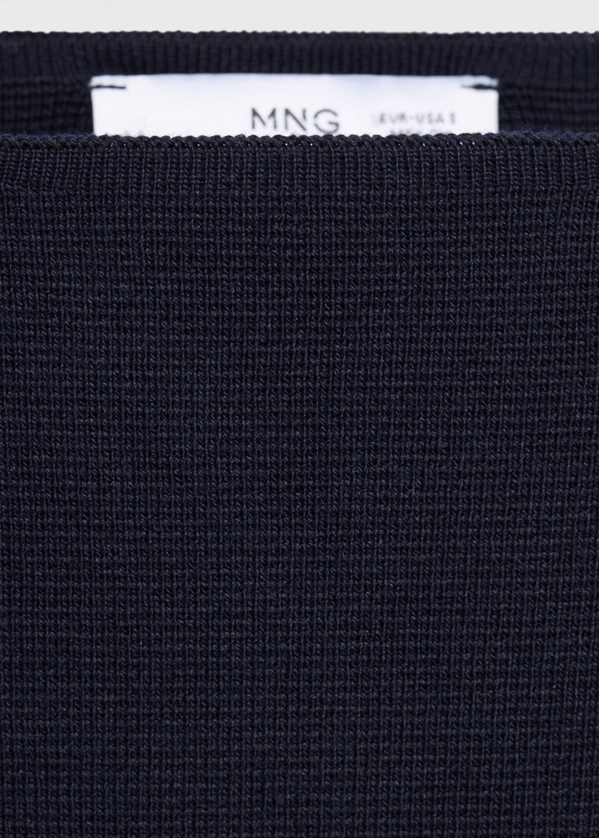 Fine-knit boat-neck sweater - Details of the article 8