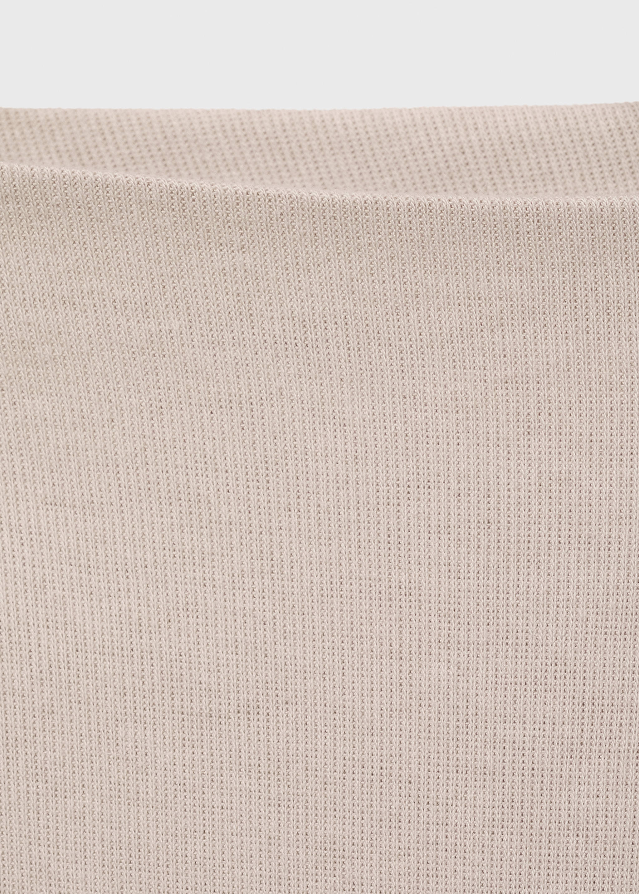 Long-sleeved boat-neck t-shirt - Details of the article 0