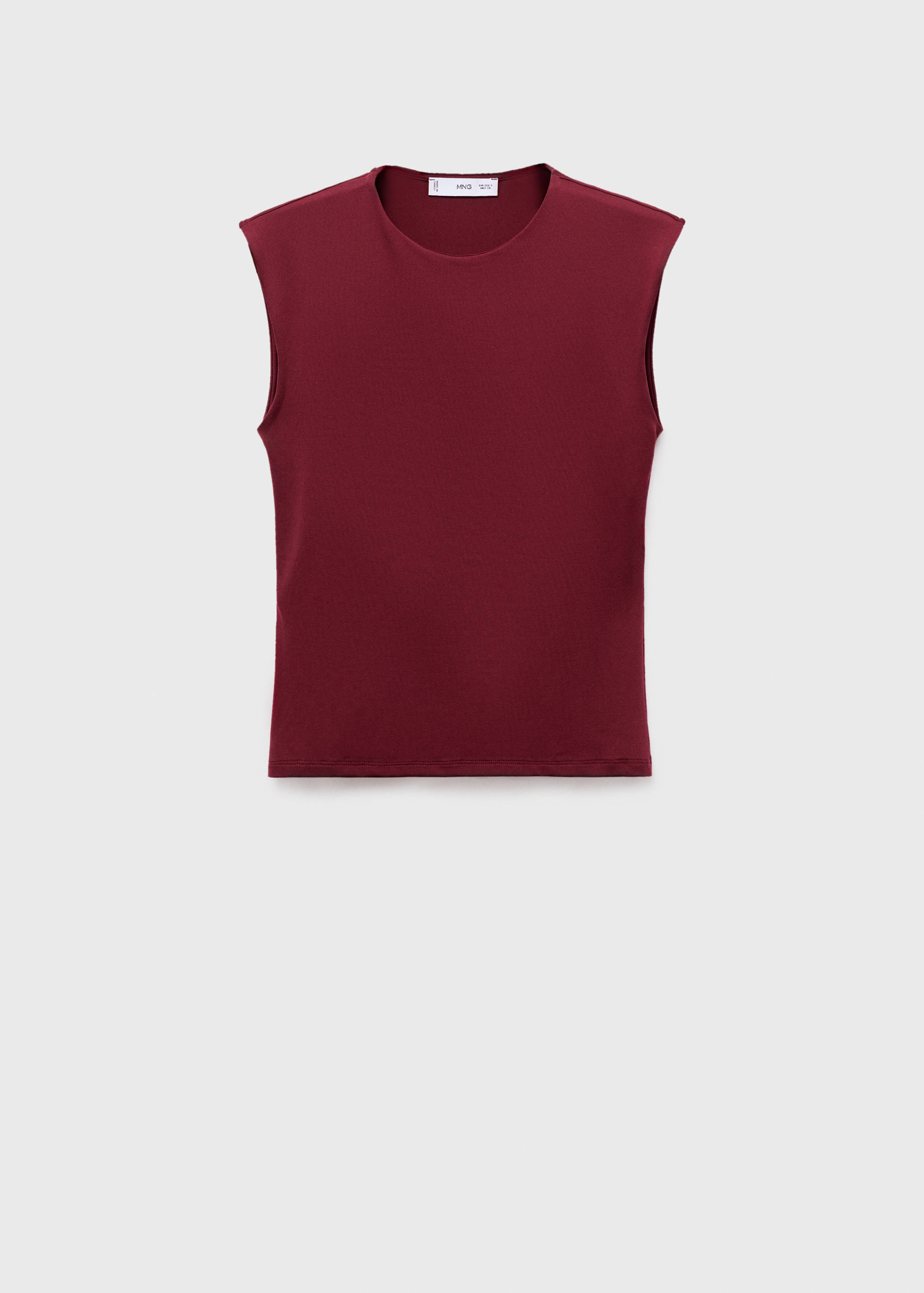 Fitted tank top - Article without model