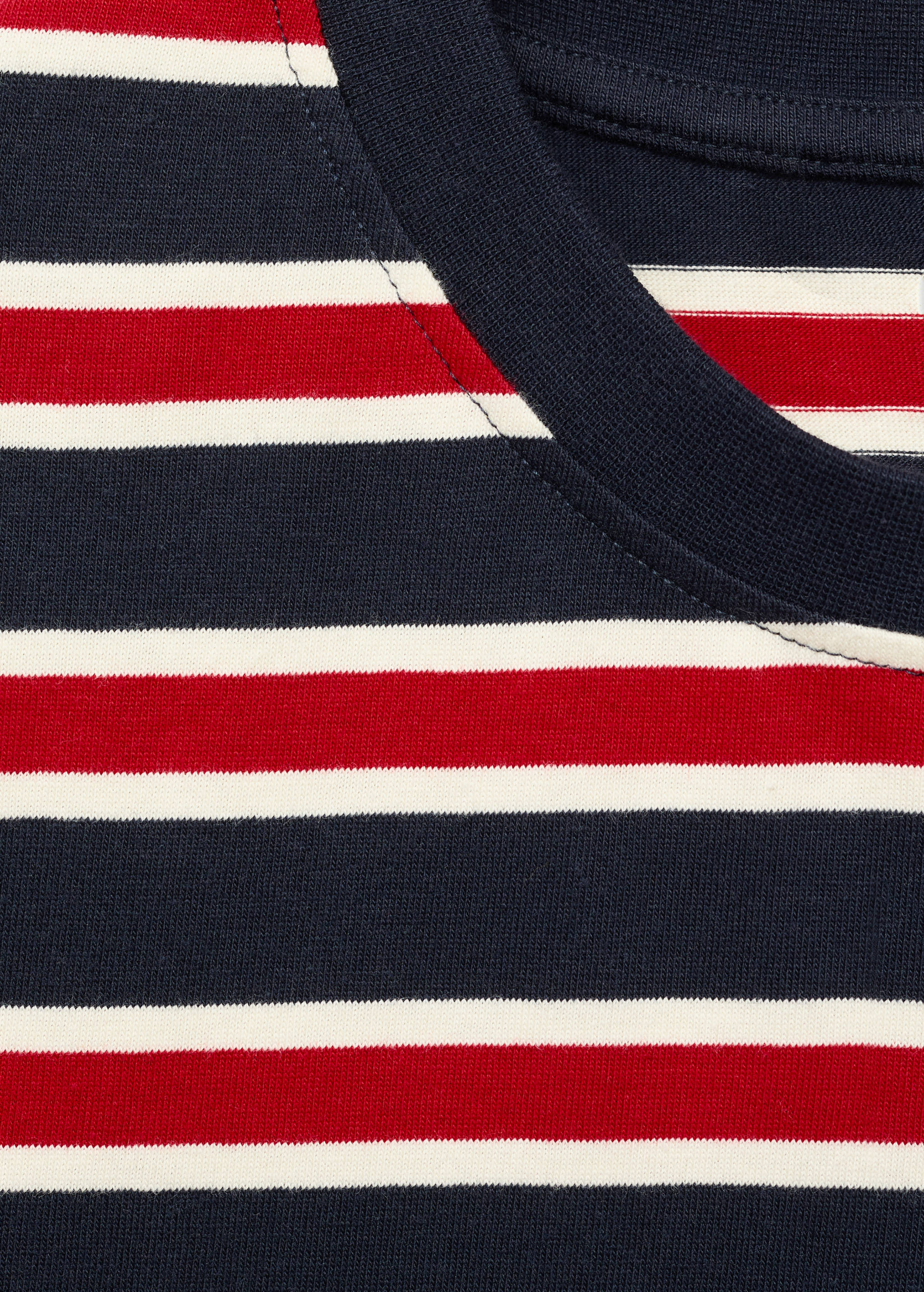 Striped cotton T-shirt - Details of the article 8
