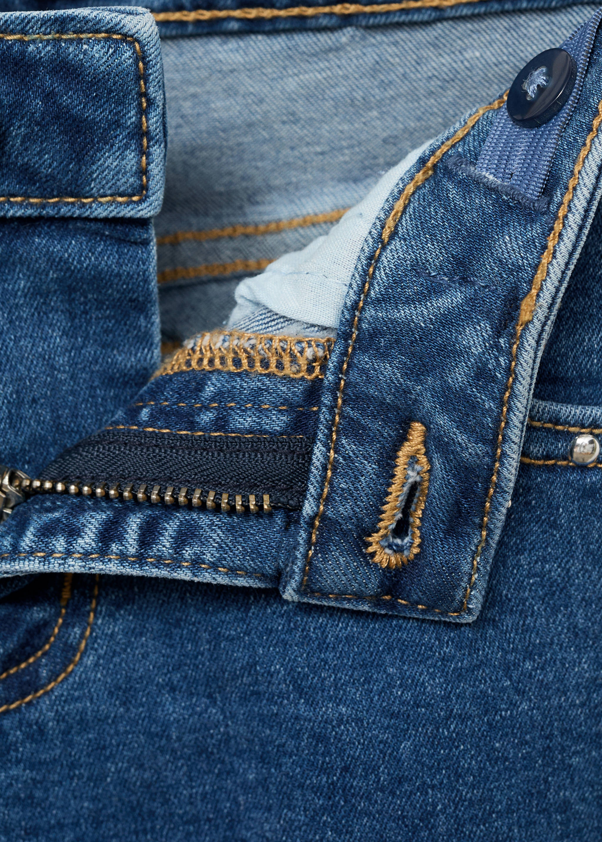 Low-waist studded jeans - Details of the article 8