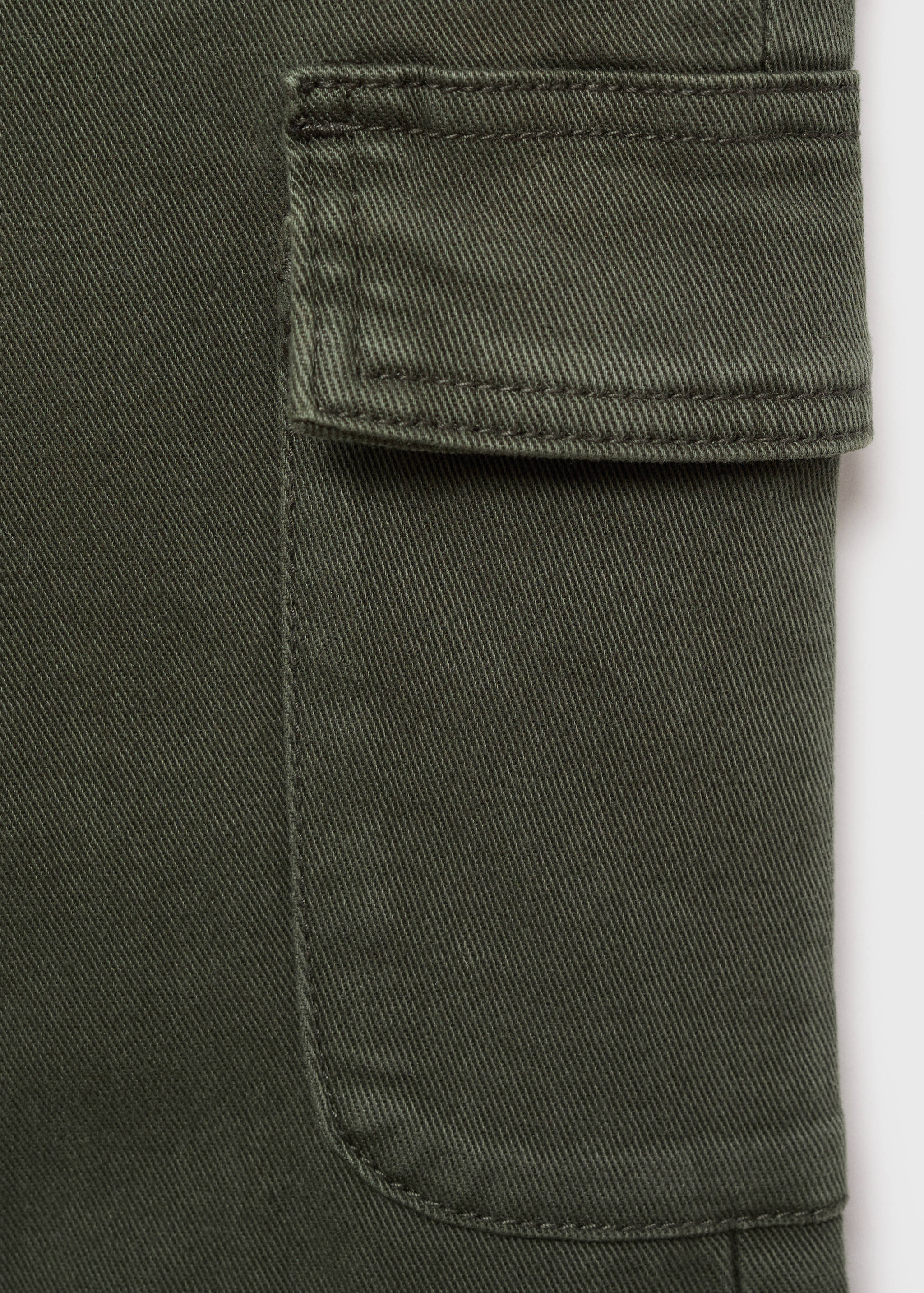 Джинсы flare карго - Деталь изделия 0