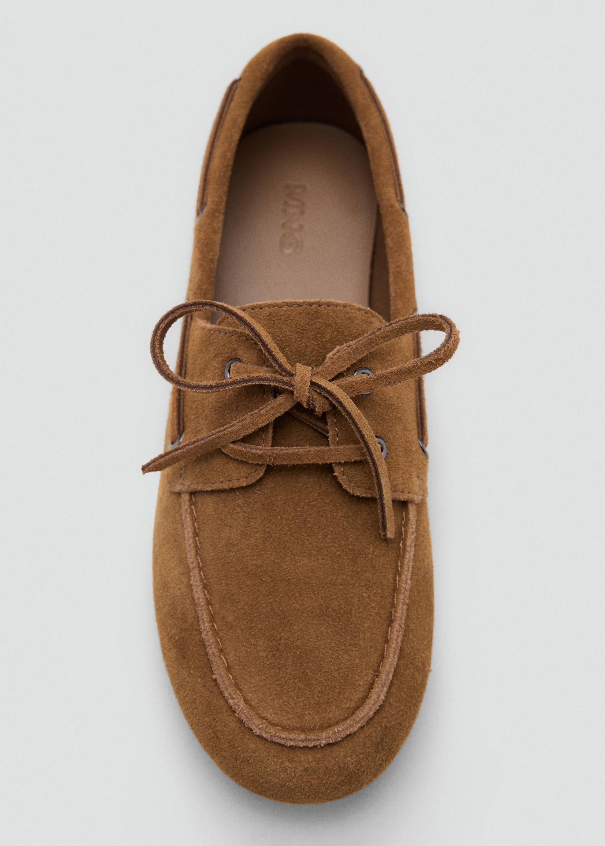 Suede nautical shoes - Details of the article 2