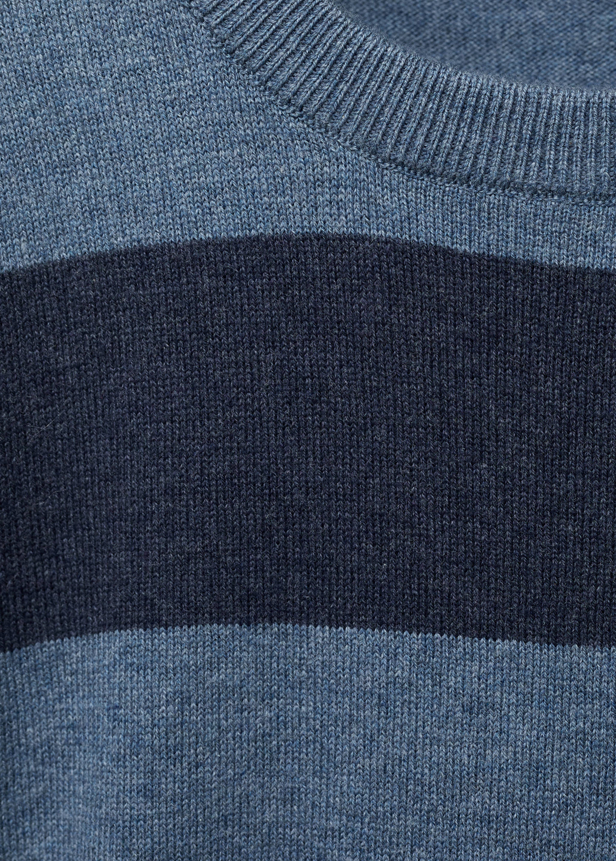 Knit striped sweater - Details of the article 8