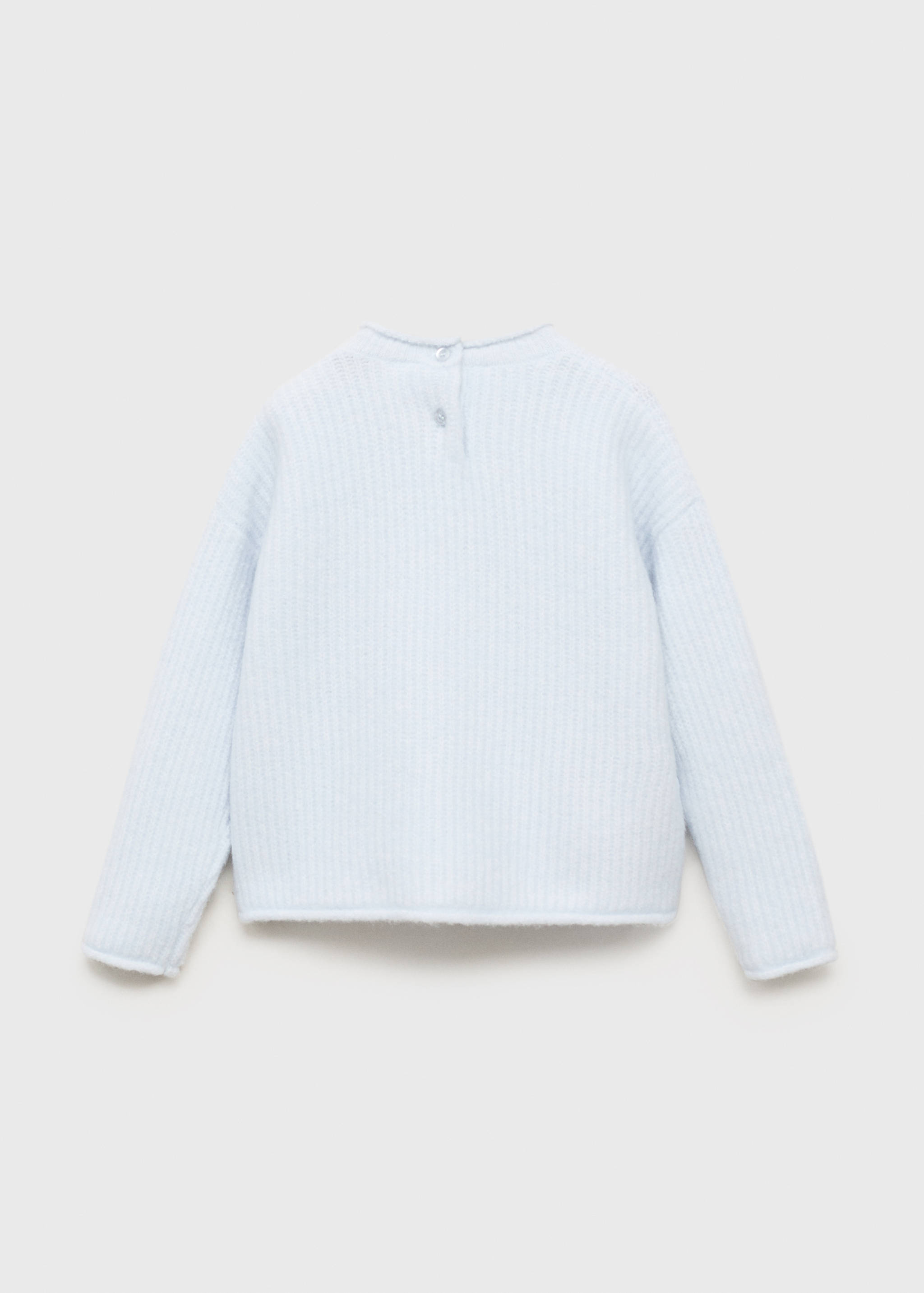 Knit sweater - Reverse of the article