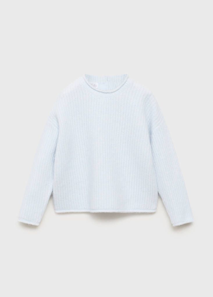 Knit sweater — Sky Blue