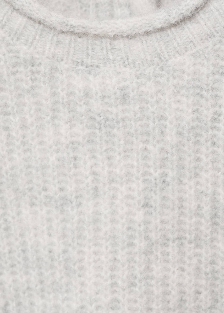 Knit sweater — Light Heather Grey