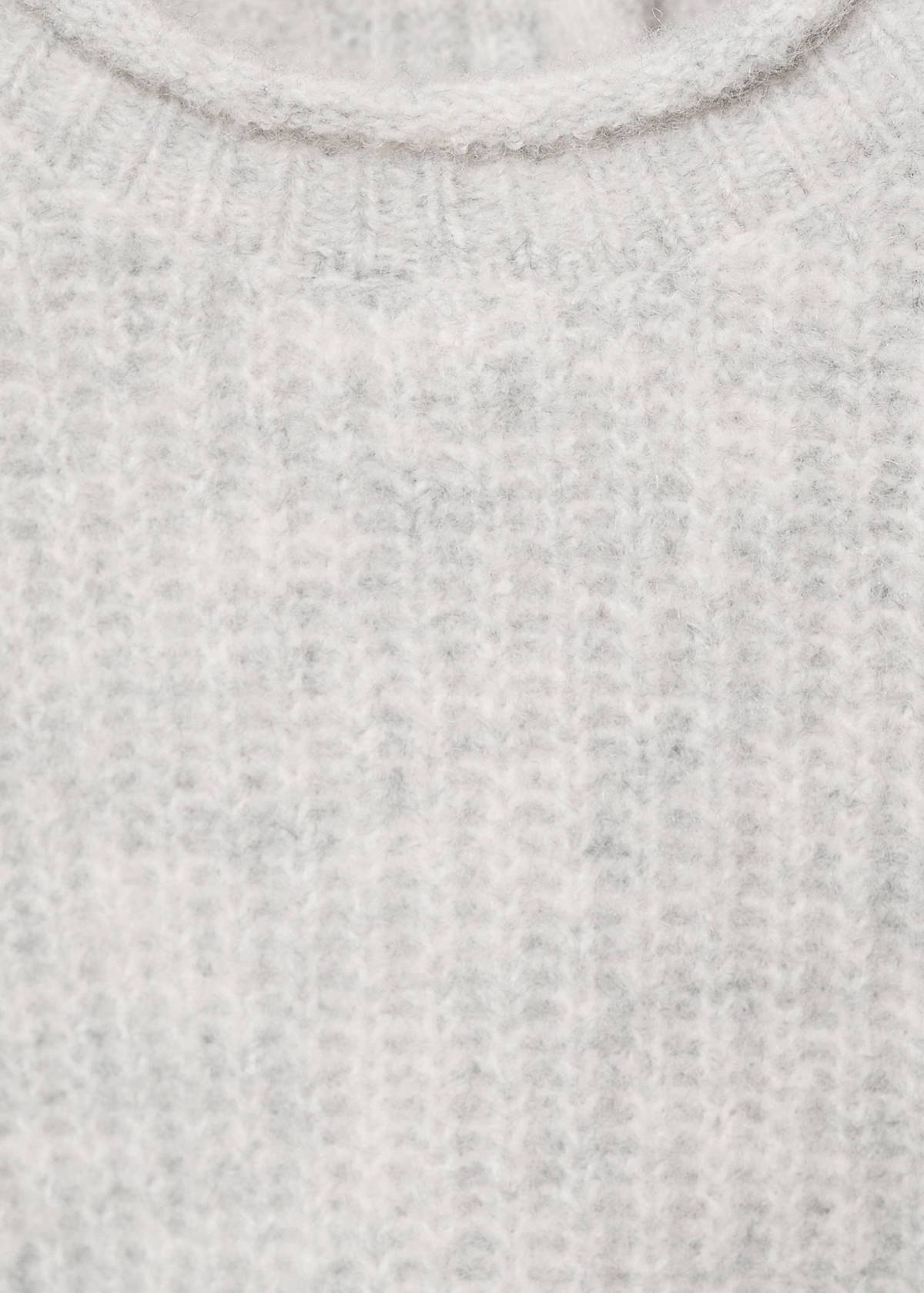 Knit sweater — Light Heather Grey