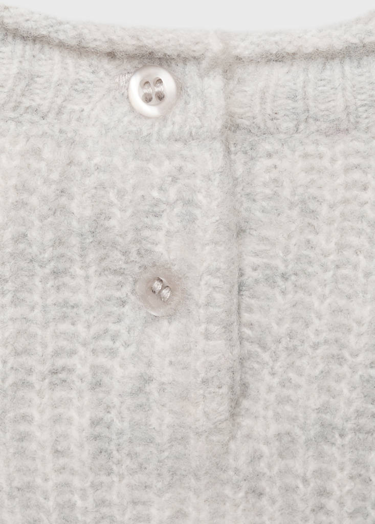 Knit sweater — Light Heather Grey