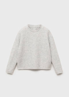 Knit sweater — Light Heather Grey 2