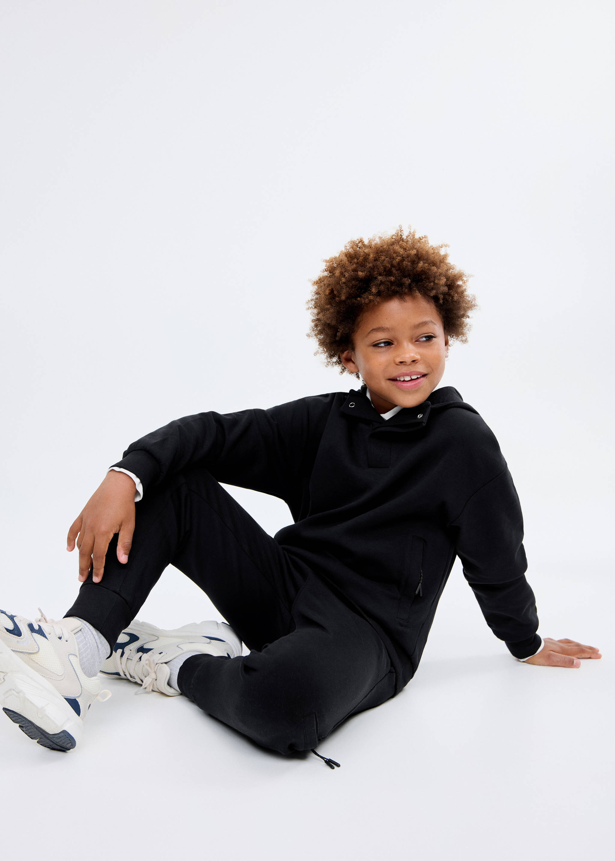 Interlock-Joggers - Mittlere Ansicht