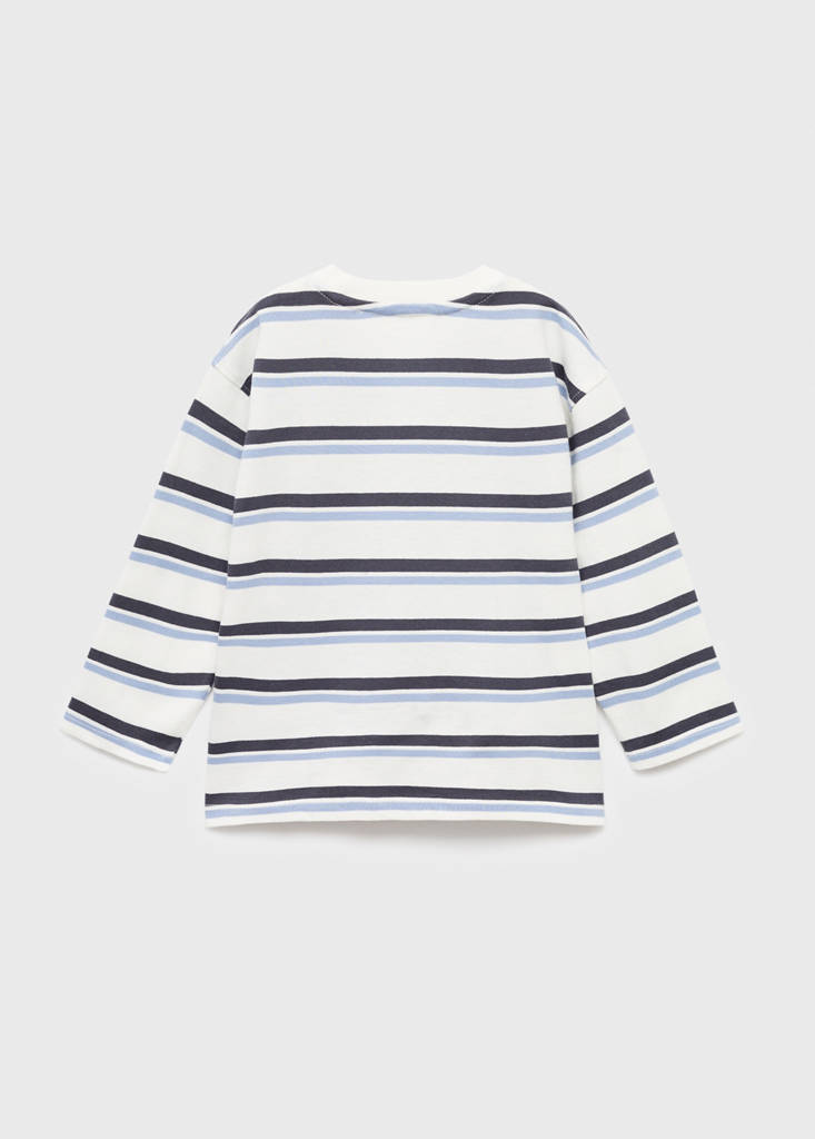 Striped cotton t-shirt — Off White