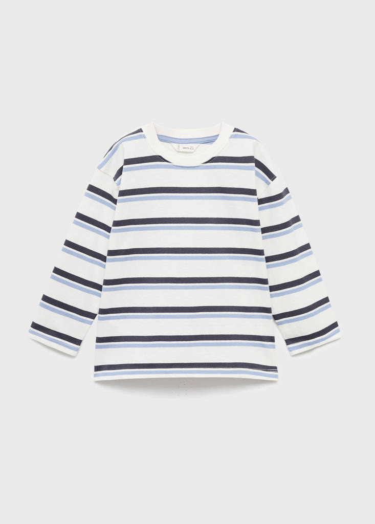 Striped cotton t-shirt — Off White