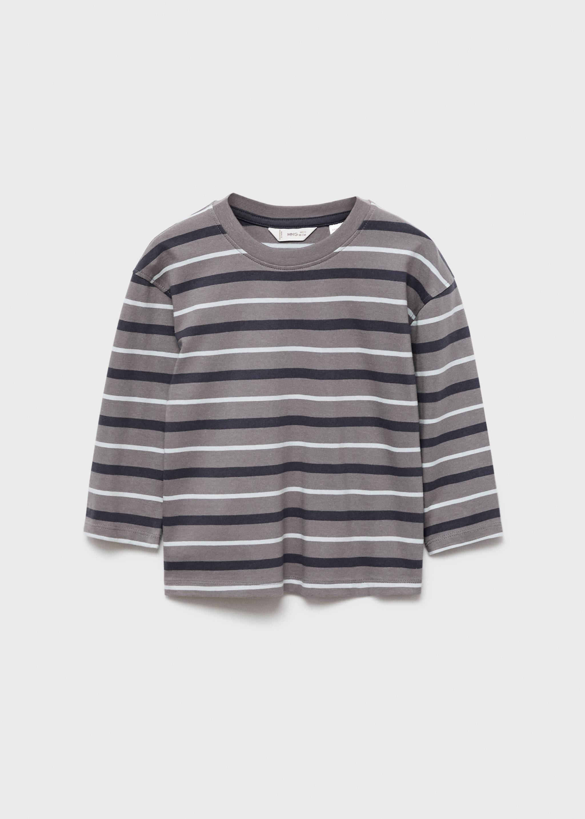 T-shirt à rayures en coton - Article sans modèle