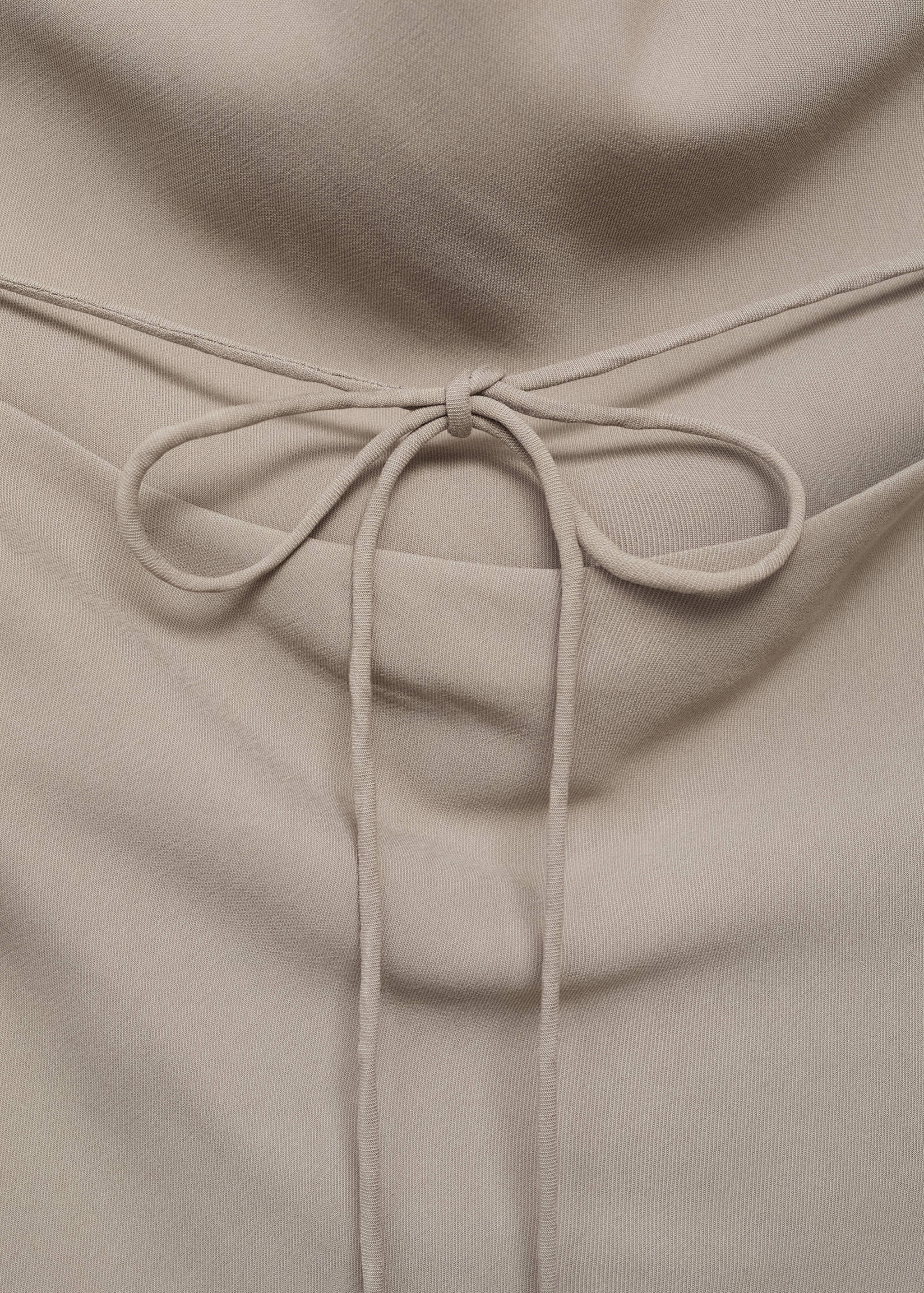 Top assimétrico com costas abertas - Pormenor do artigo 0